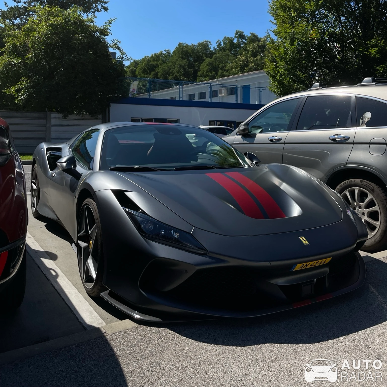 Ferrari F8 Spider Novitec Rosso spotted