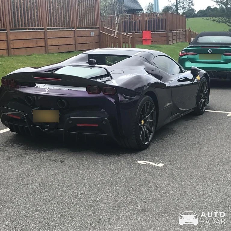 Ferrari F8 Tributo spotted in England, United Kingdom