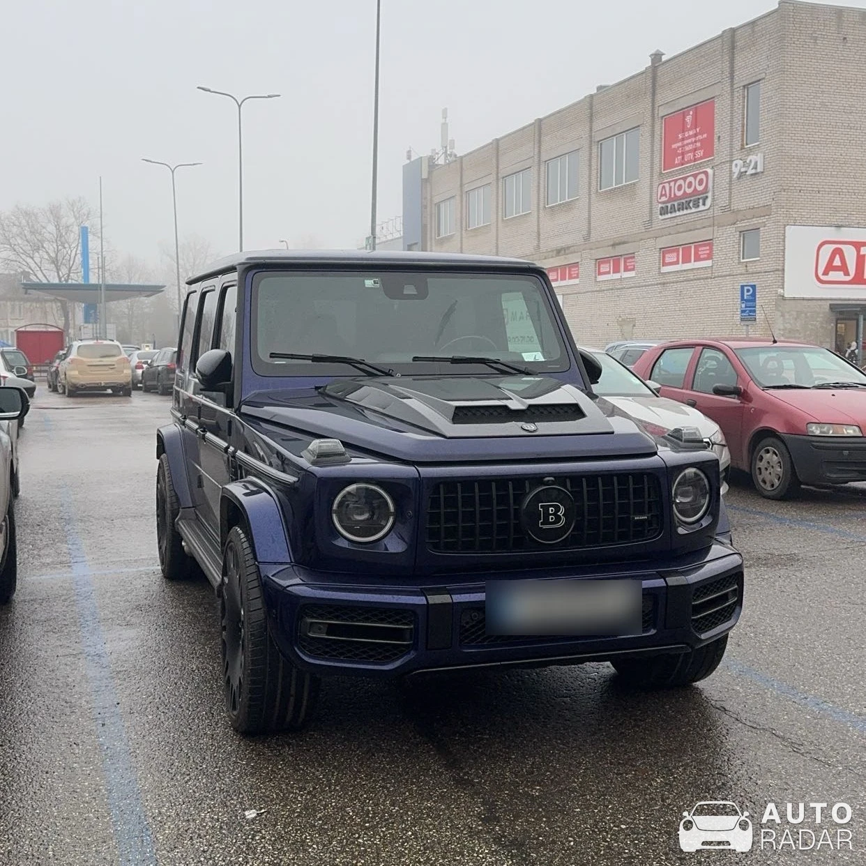 Mercedes-AMG Brabus G 800 spotted in Viljandi, Estonia