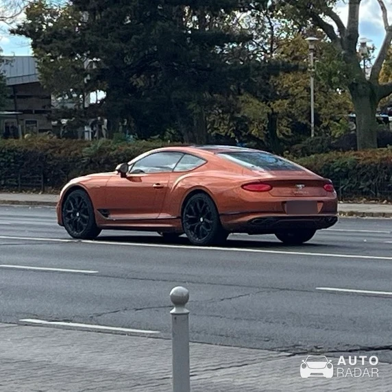 Bentley Continental GT Speed 2021 spotted in Budapest