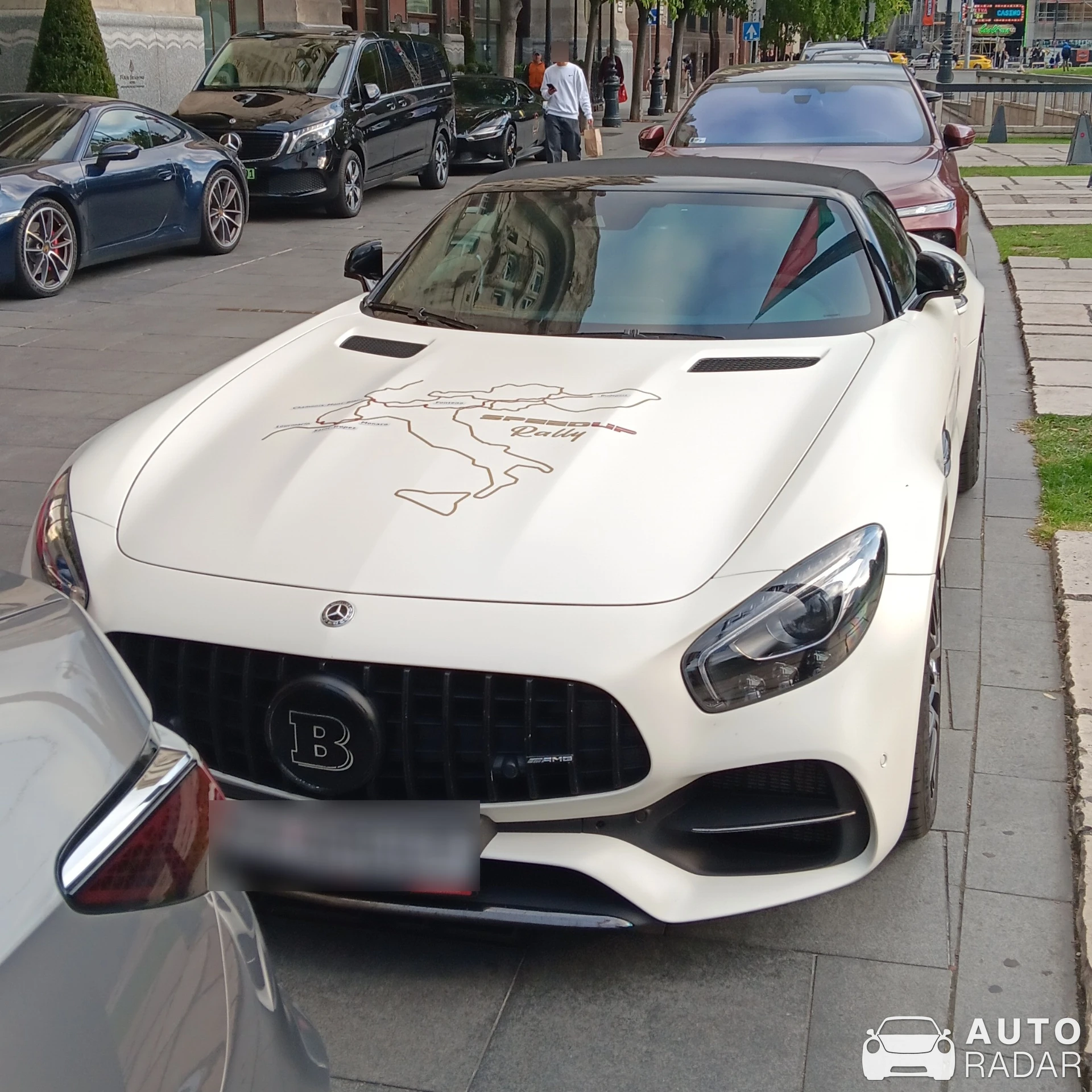 Mercedes-AMG Brabus GT 63 S C192 spotted in Budapest