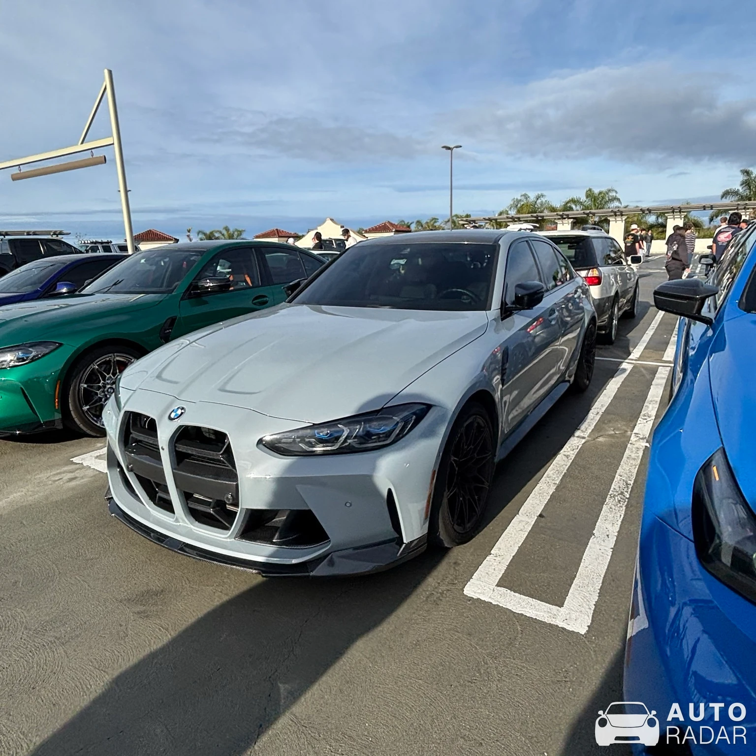 BMW M3 G80 Sedan Competition spotted in San Clemente, United States