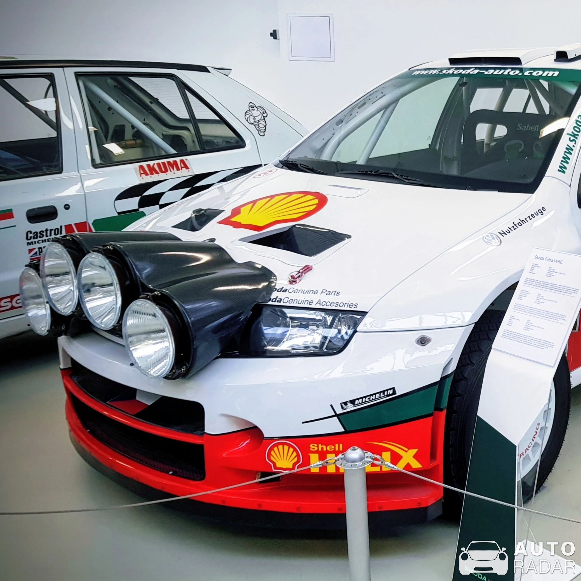 Škoda WRC Fabia RS spotted in Mladá Boleslav