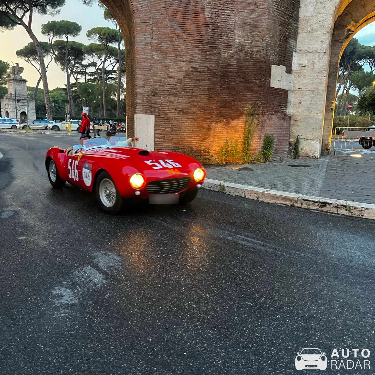 Ferrari 375 spotted in Roma