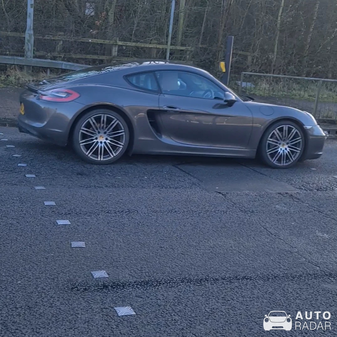 Porsche 981 Cayman spotted in Alderley Edge, United Kingdom