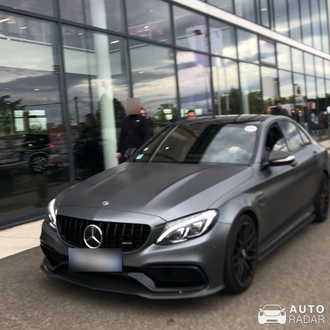 Mercedes-AMG C 63 S W205 spotted in Vénissieux, France