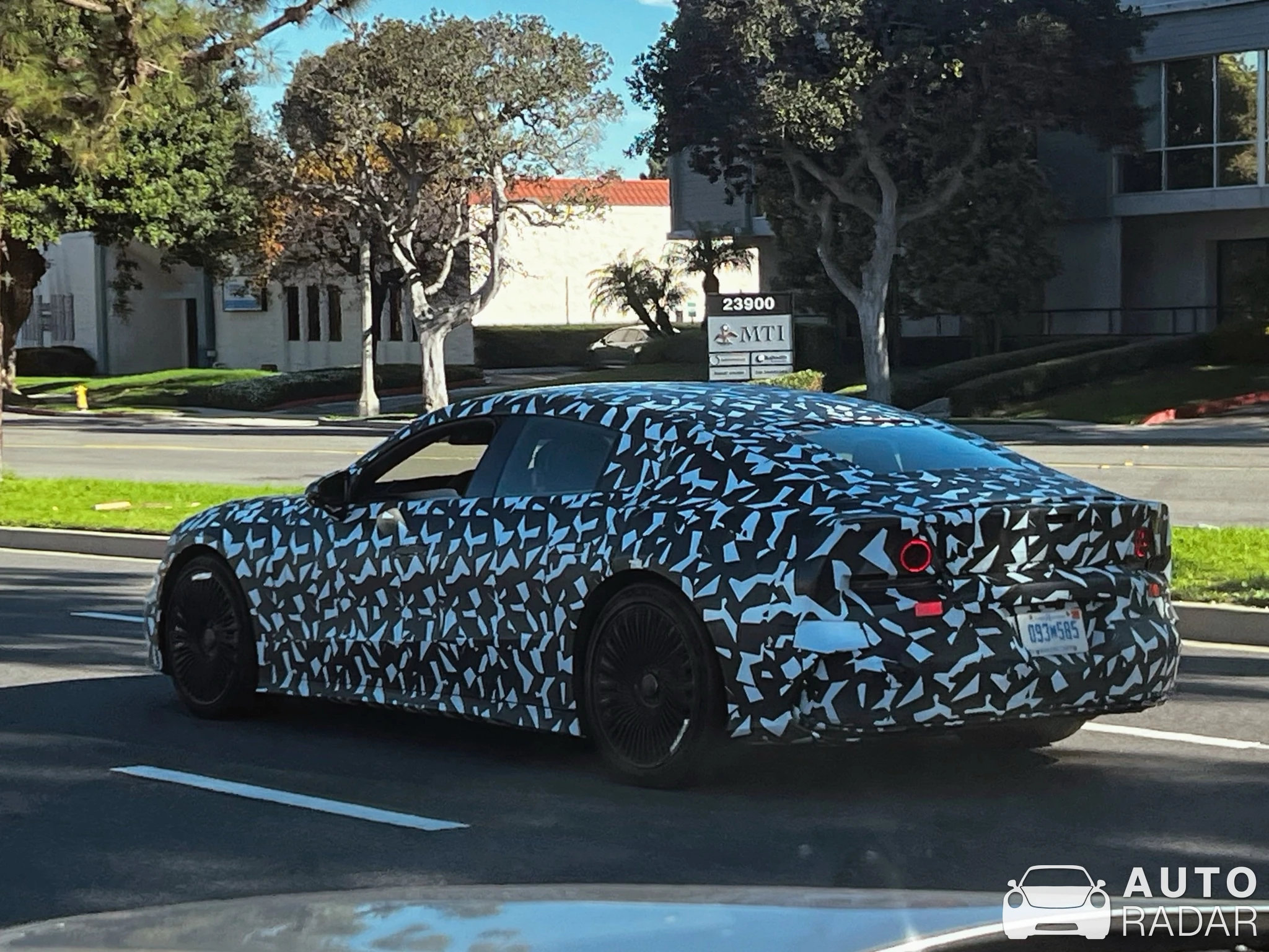 Mercedes-AMG GT 4-Door EV Mule spotted in Torrance