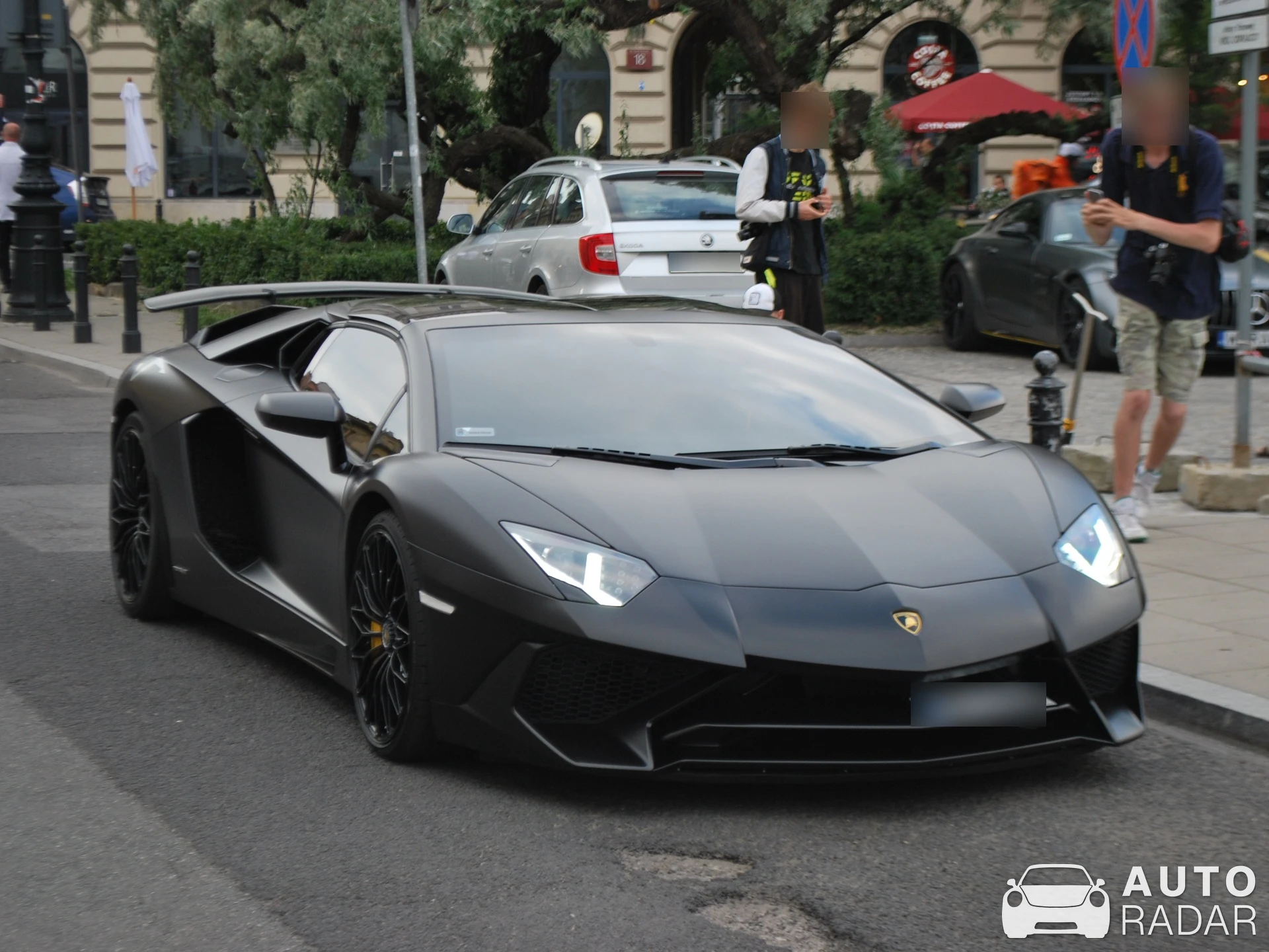 Lamborghini Aventador LP750-4 SuperVeloce Roadster spotted in Warszawa, Poland