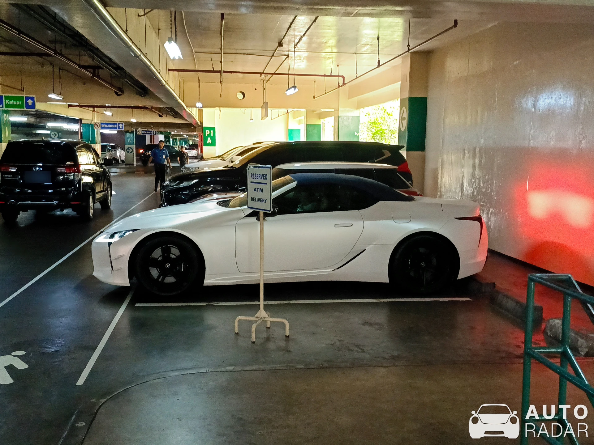 Lexus LC 500 Convertible spotted in Jakarta, Indonesia