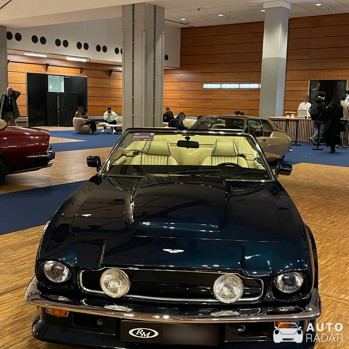 Aston Martin V8 Vantage Volante POW spotted in Paris