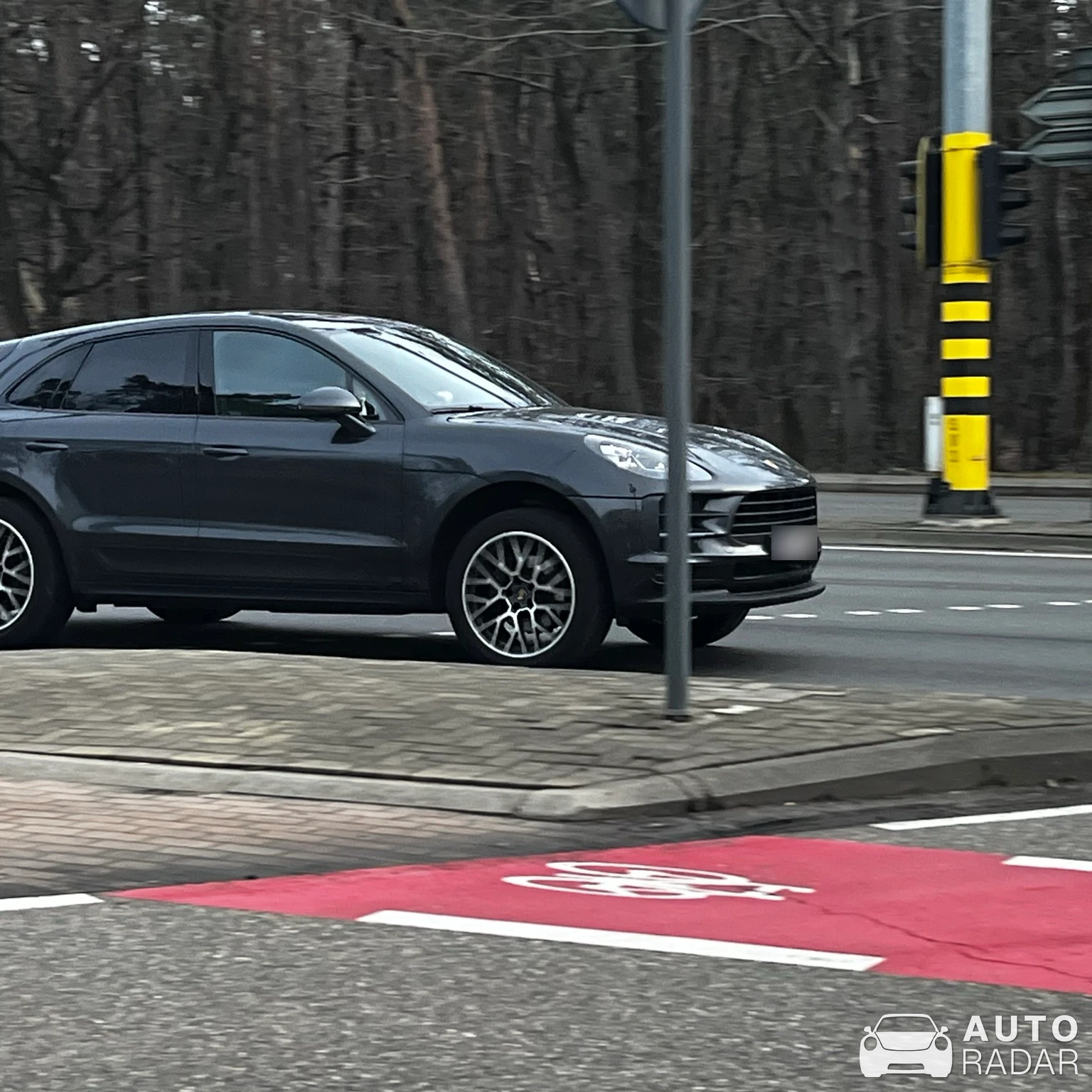 Porsche Macan spotted in Genk, België
