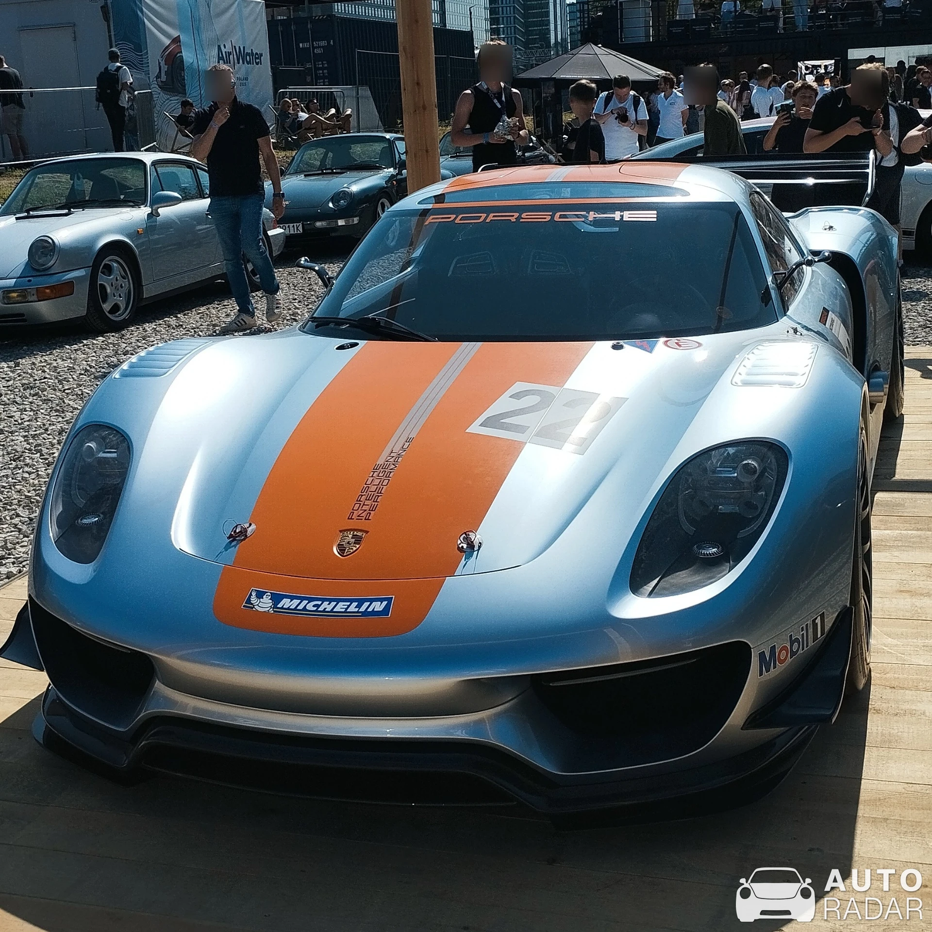Porsche 918 RSR spotted in Warszawa