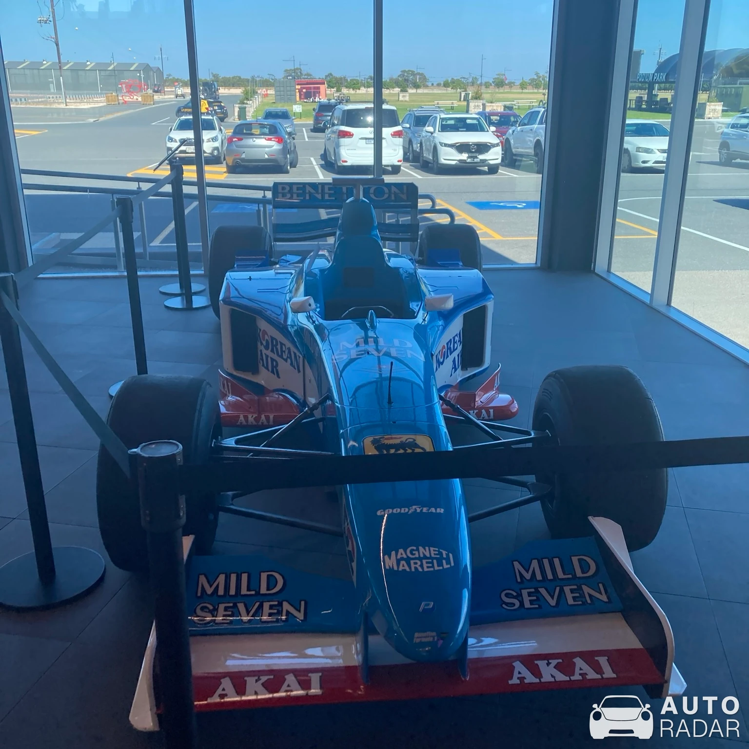 Benetton B199 spotted in Tailem Bend, Australia