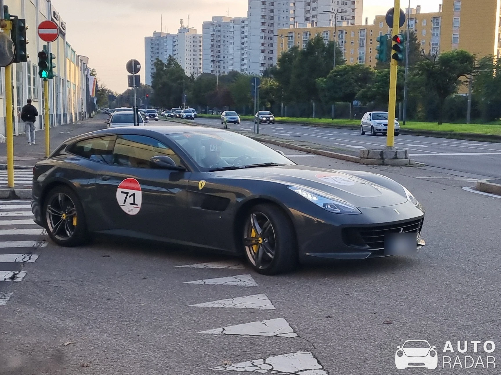 Ferrari GTC4Lusso spotted in Città metropolitana di Milano, Italia