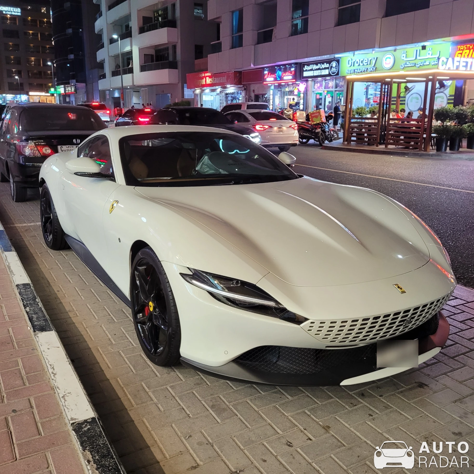 Ferrari Roma spotted in Dubai, United Arab Emirates