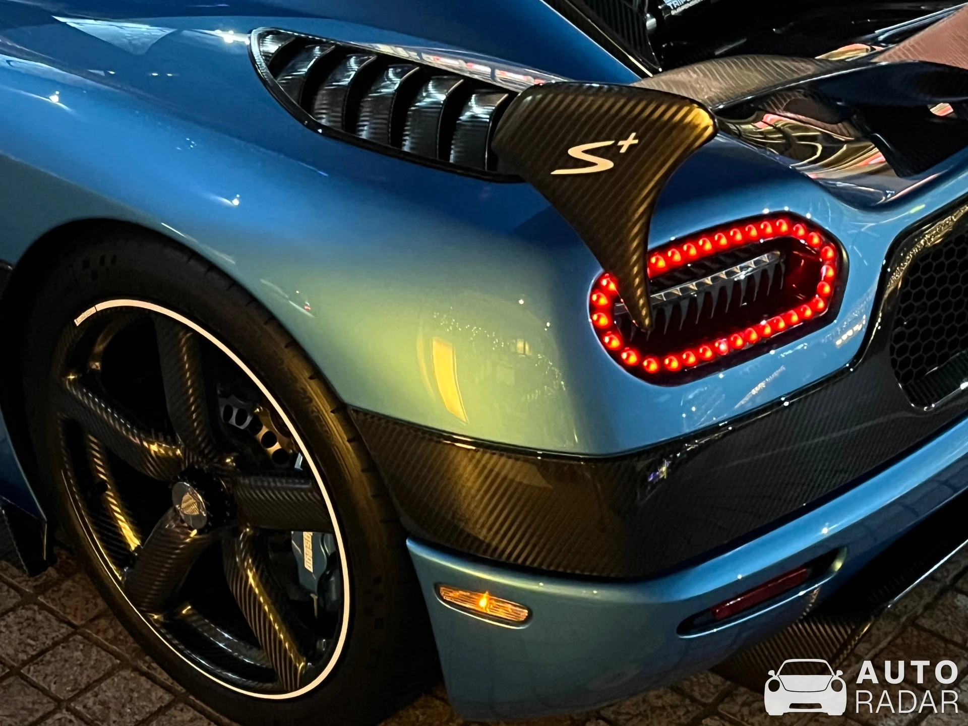 Koenigsegg Agera S+ Medusa spotted in Singapore