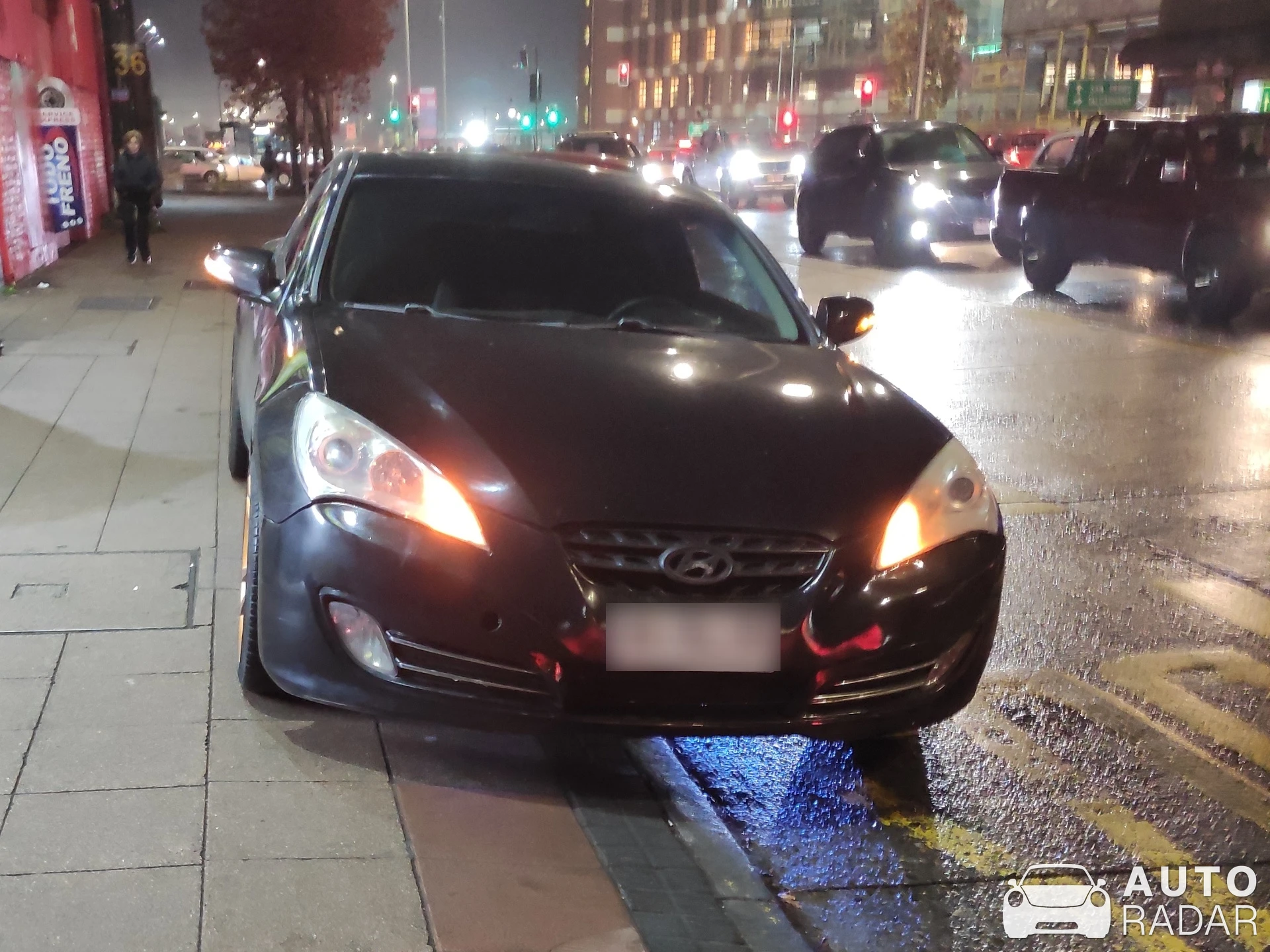 Hyundai Genesis Coupe spotted in Concepción