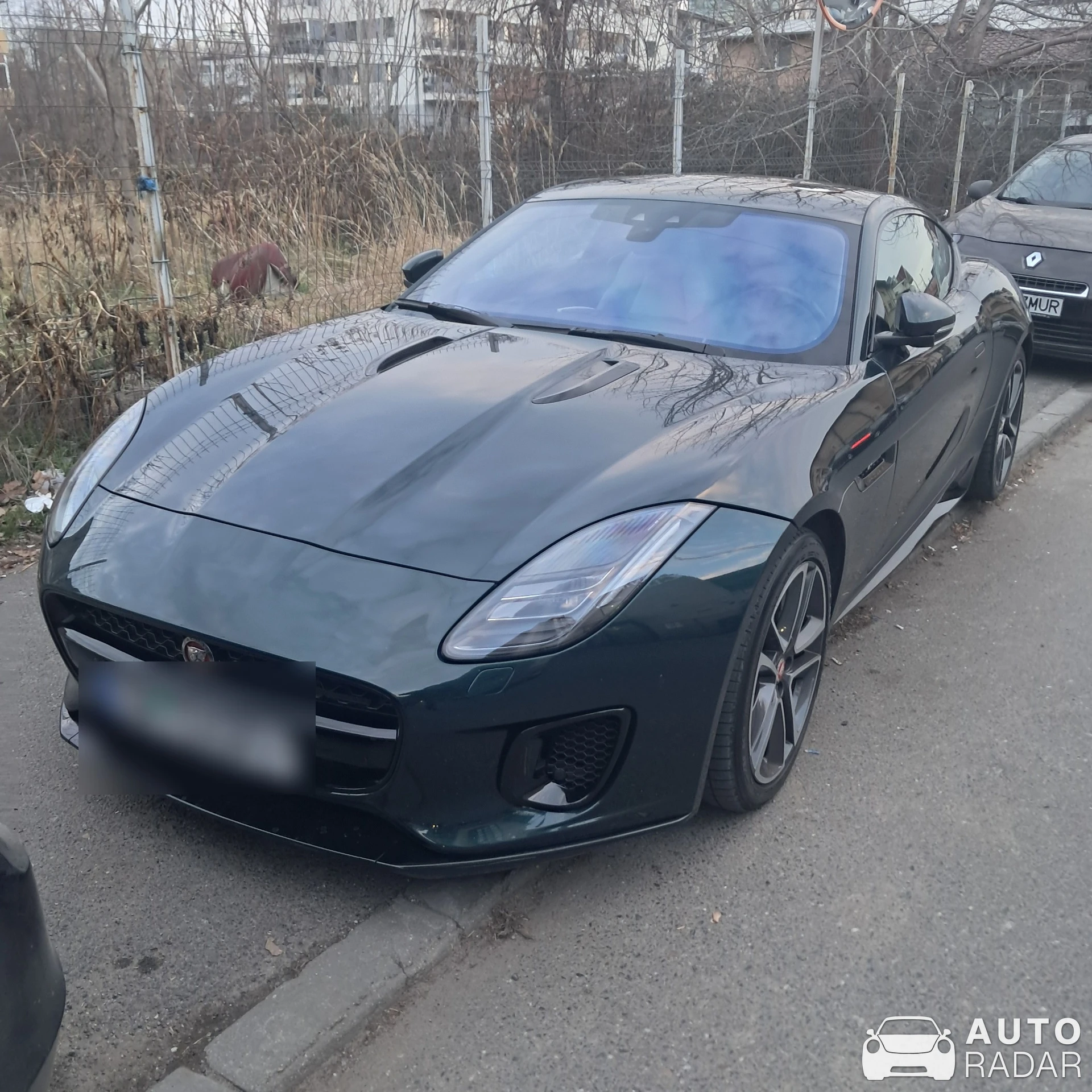 Jaguar F-Type S Coupé spotted in București, Румыния