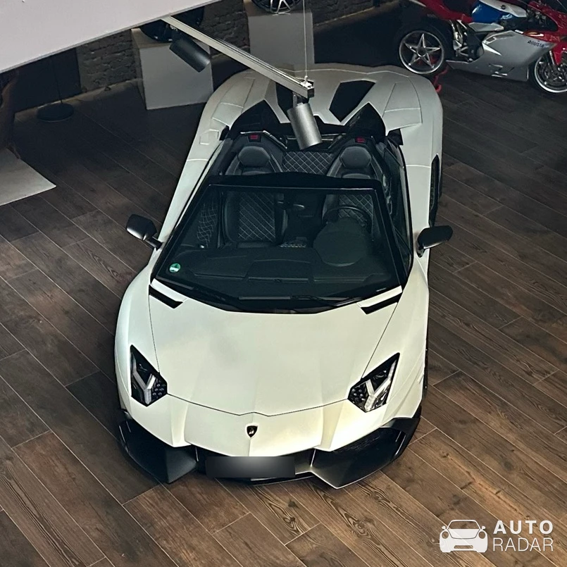 Lamborghini Aventador LP720-4 Roadster 50° Anniversario spotted in München