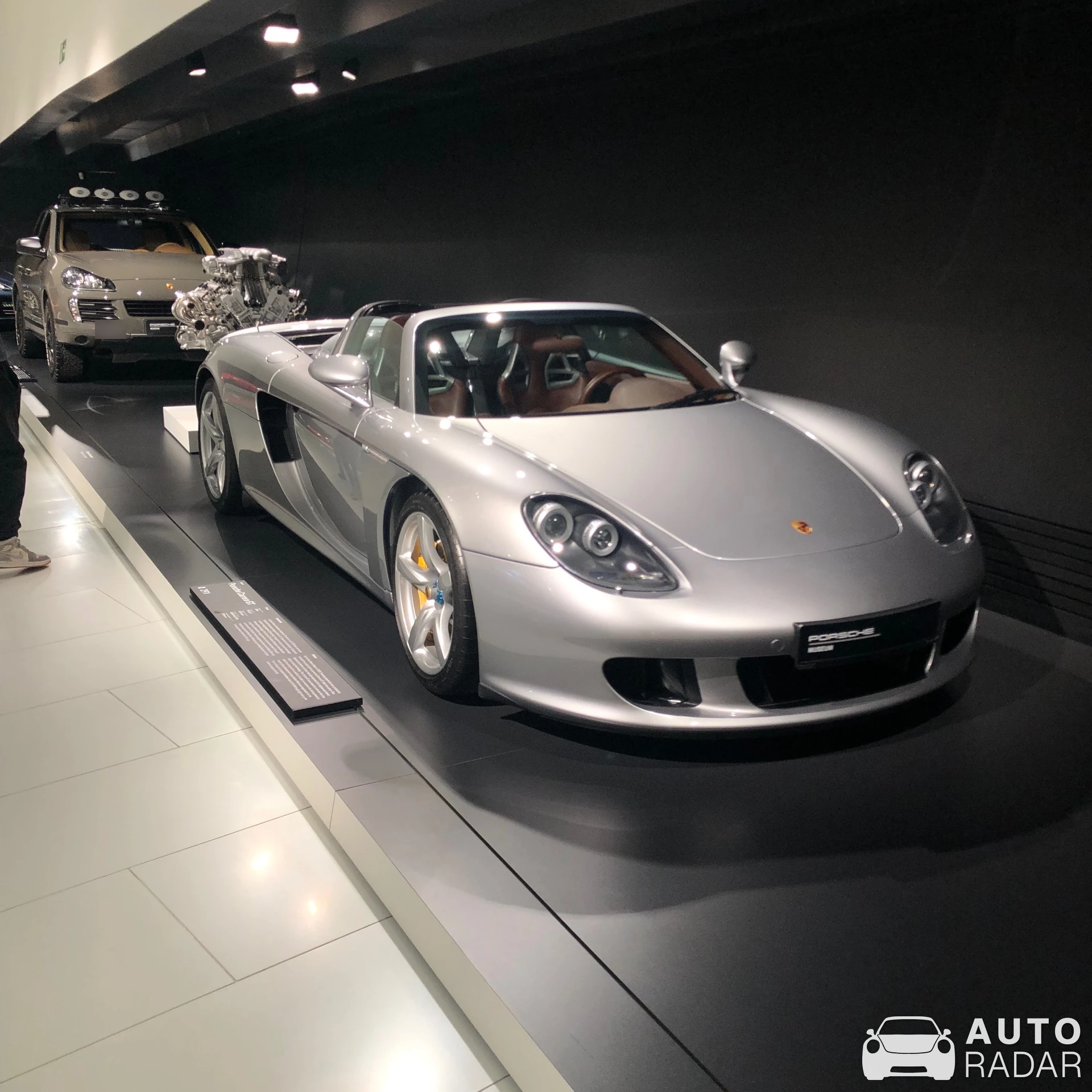 Porsche Carrera GT spotted in Stuttgart, Germany