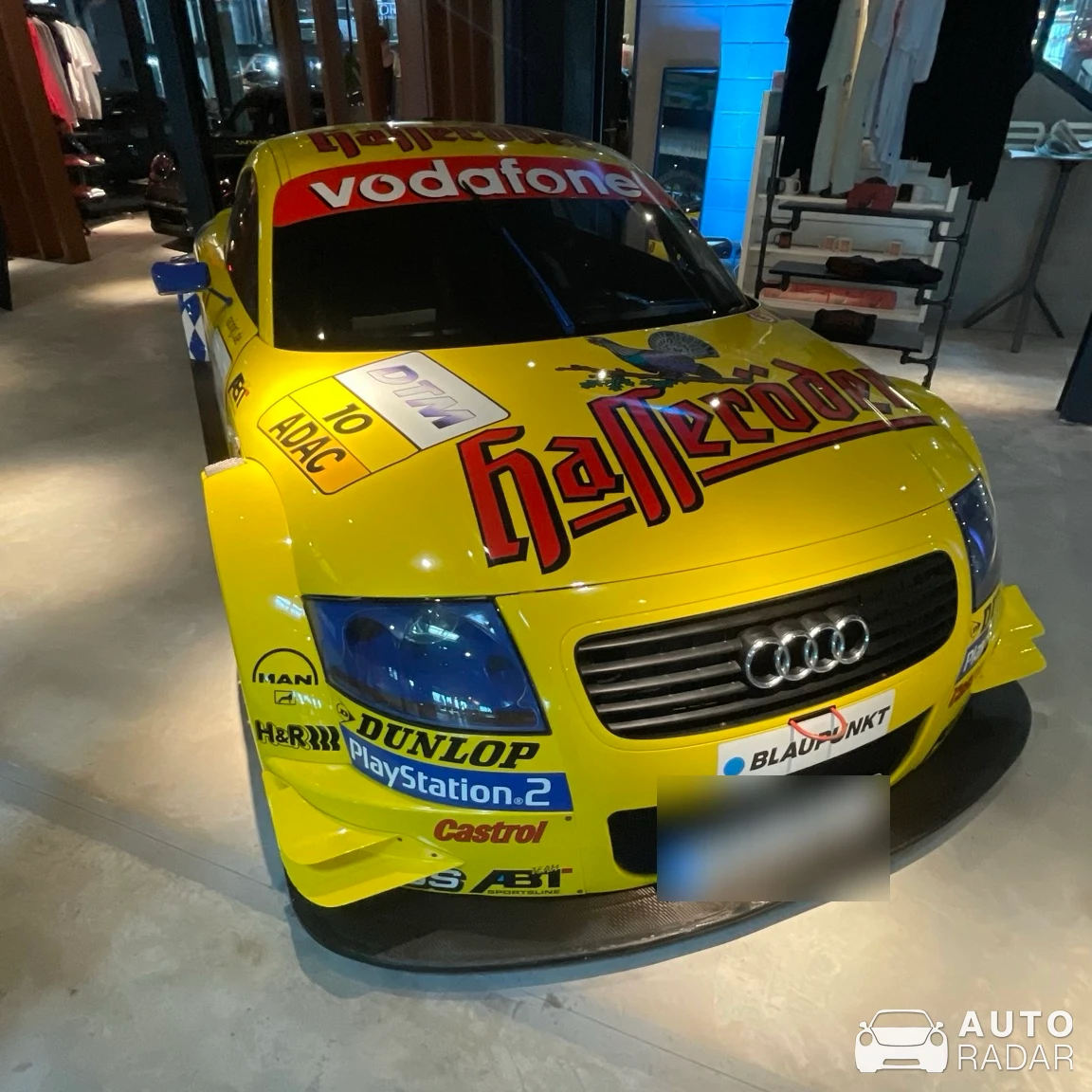 Audi ABT TT-R DTM spotted in Palma, Spanien