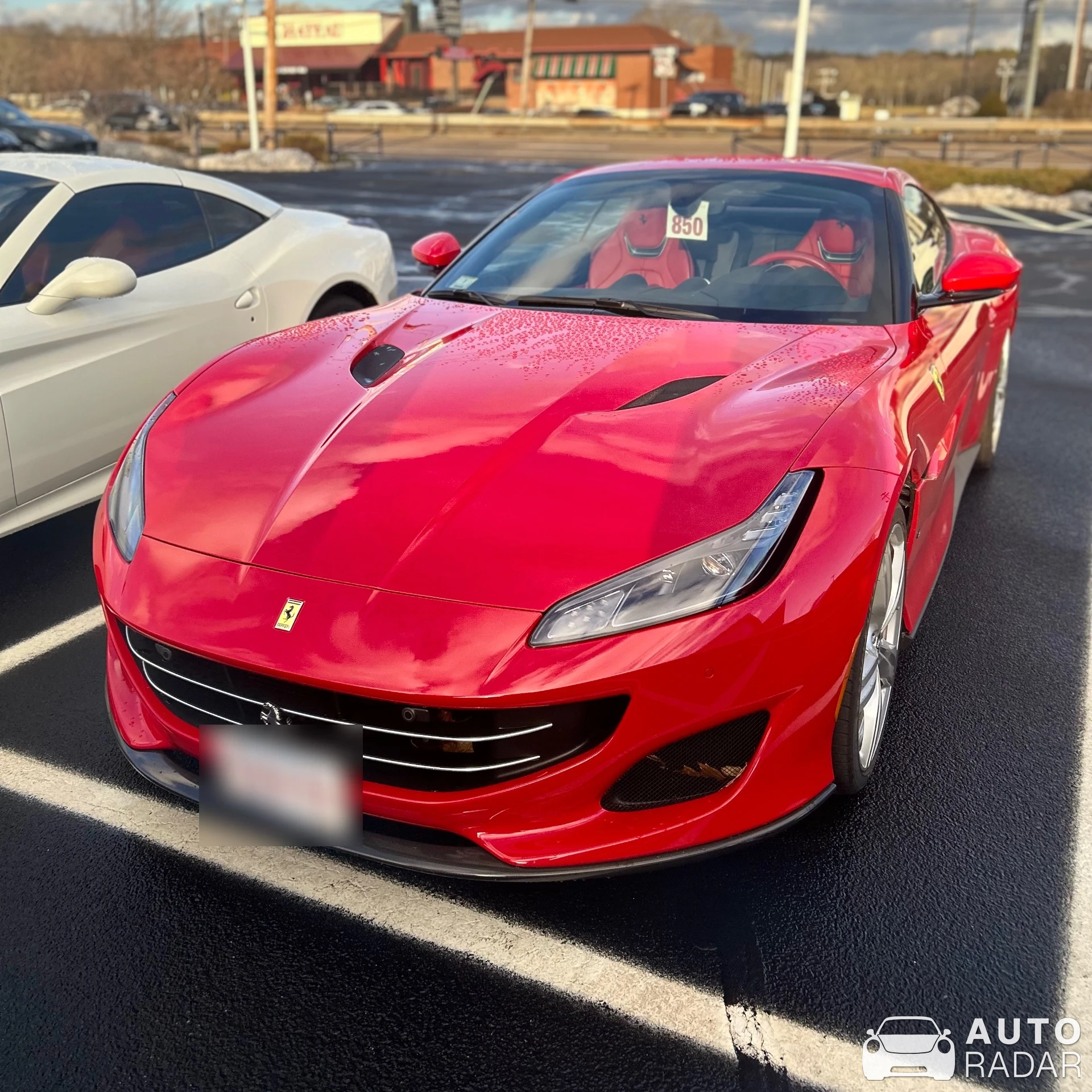 Ferrari Portofino spotted in Norwood, United States