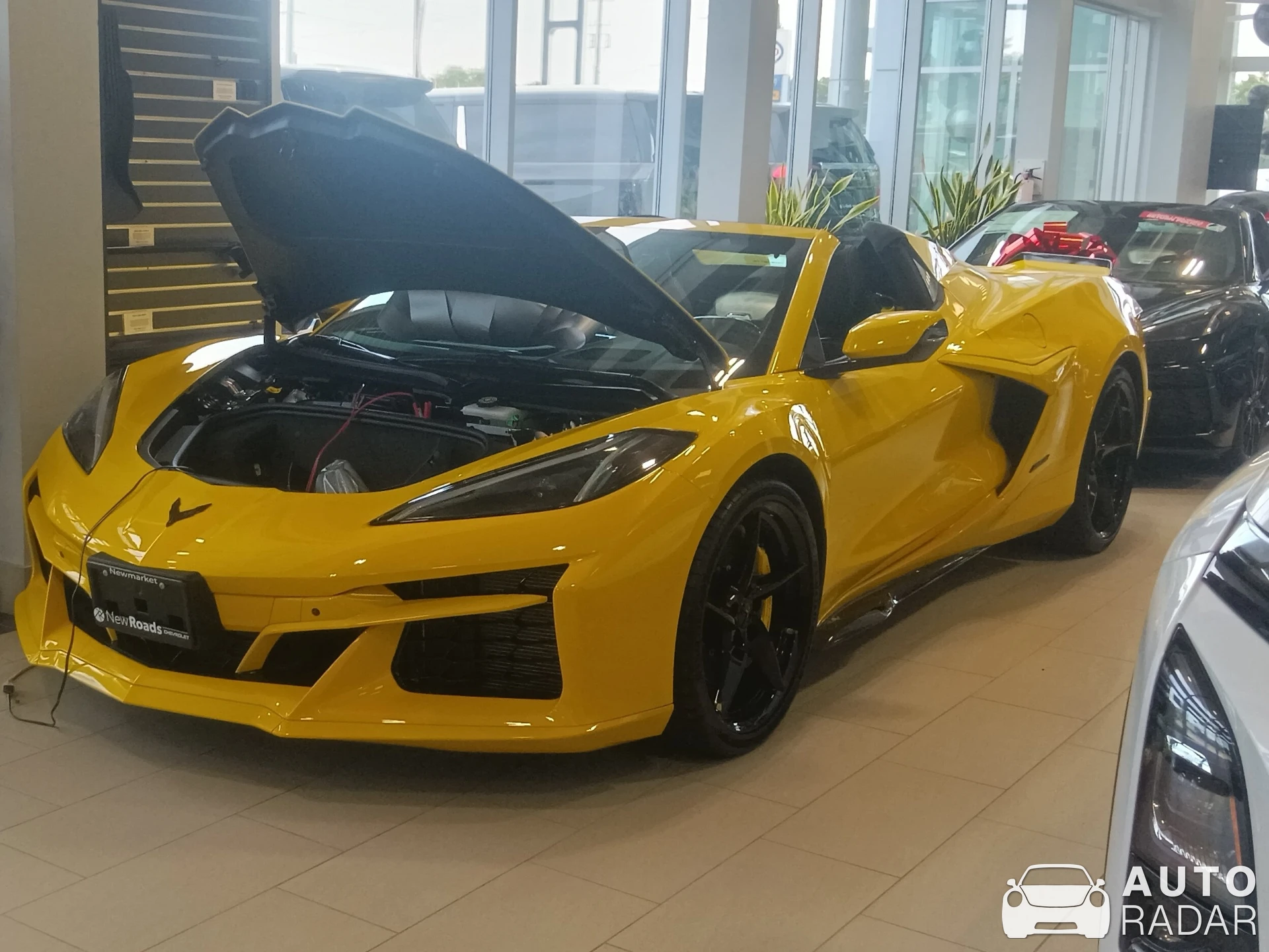 Chevrolet Corvette C8 E-Ray spotted in Newmarket
