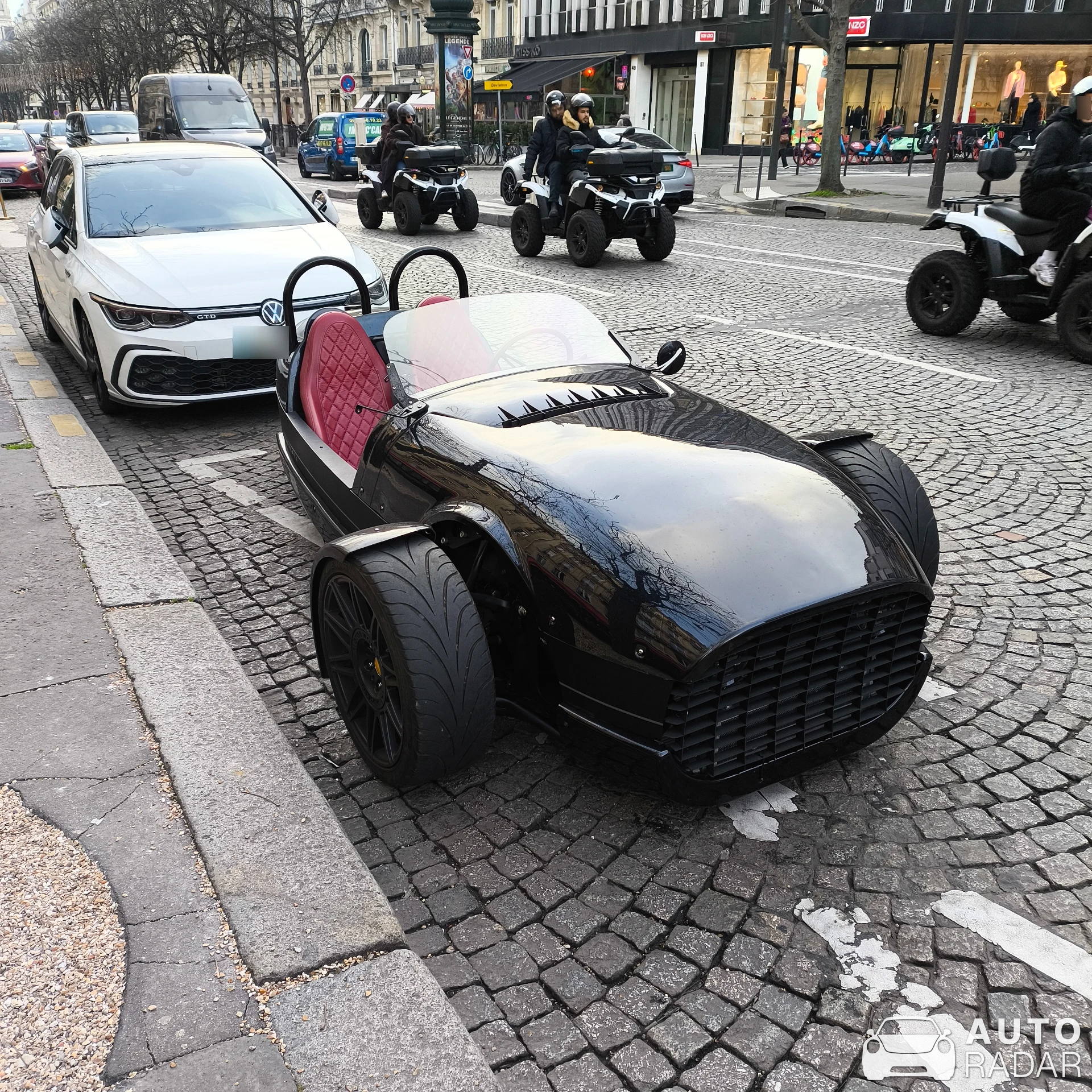 Vanderhall Venice spotted in Paris, France