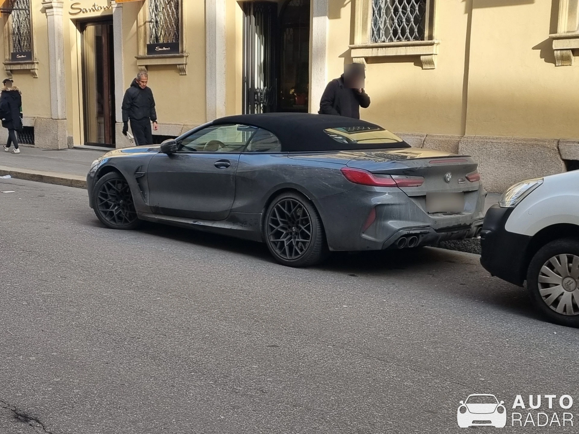 BMW 8 Series G14 Convertible spotted in Milano, Italy