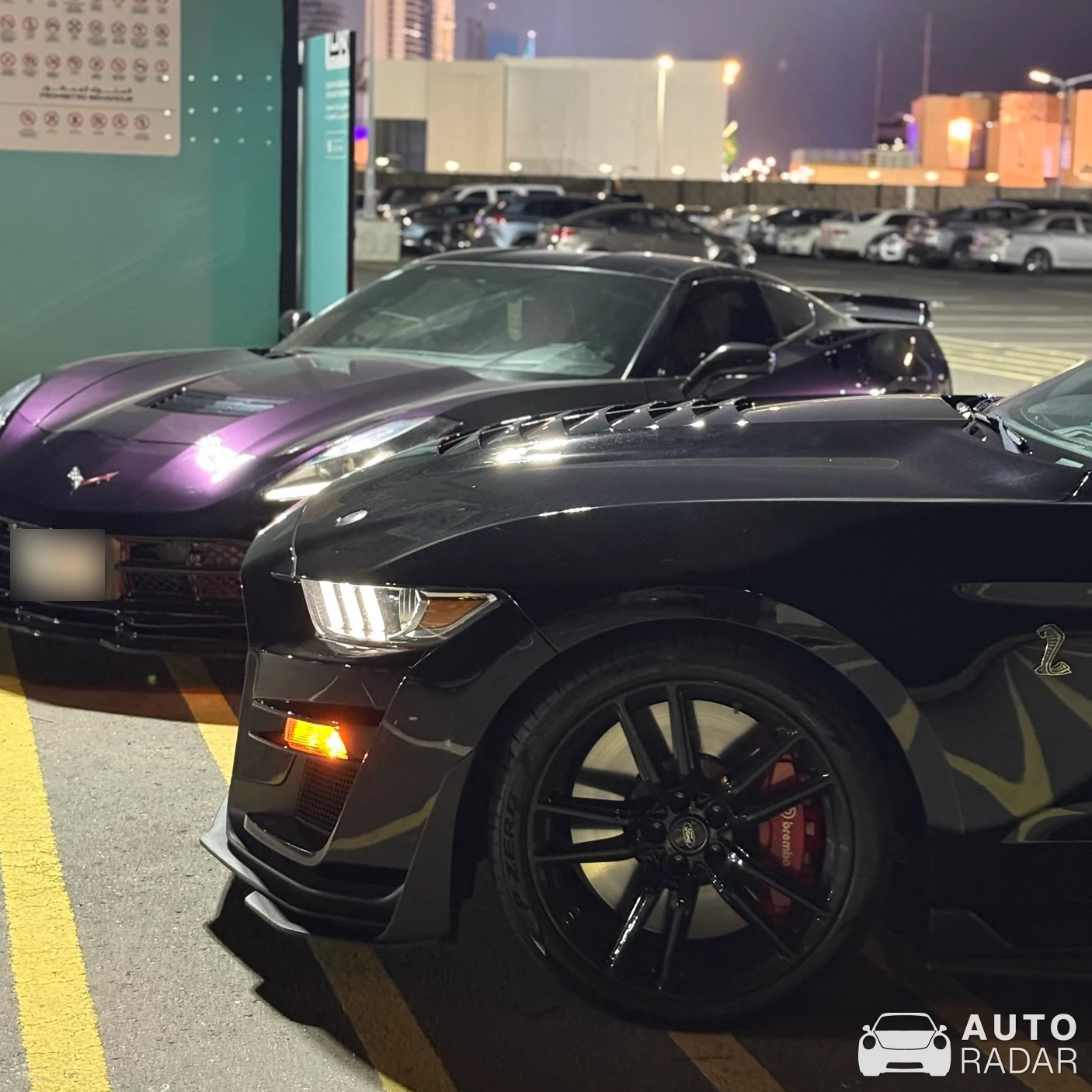 Ford Mustang Shelby GT500 2020 spotted in جدة