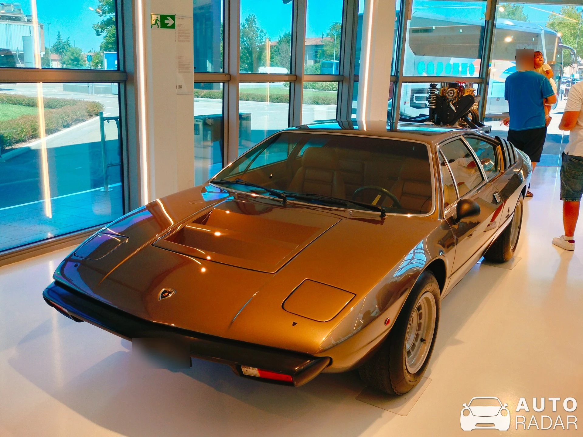 Lamborghini Urraco spotted in Sant'Agata Bolognese