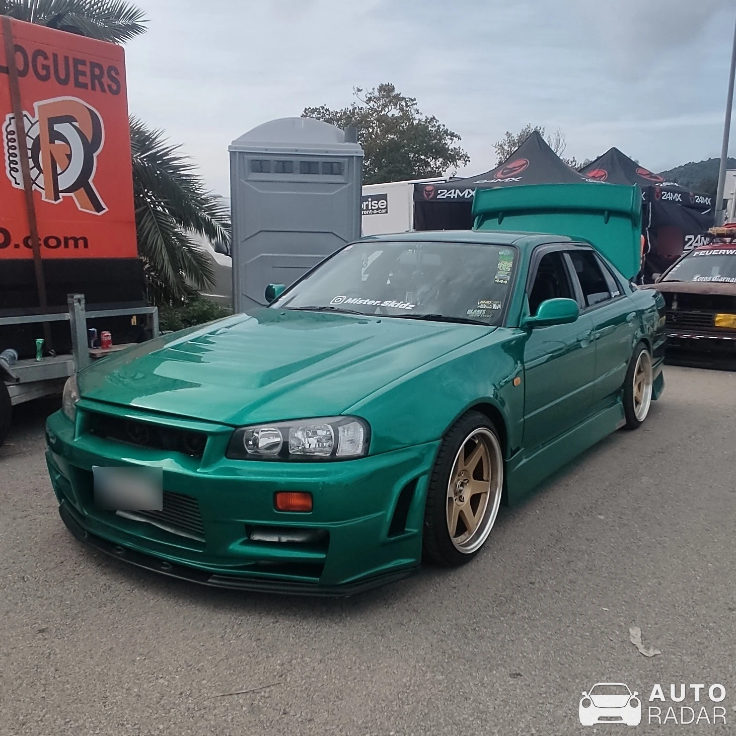 Nissan Skyline R34 spotted in Santa Susanna, Spain