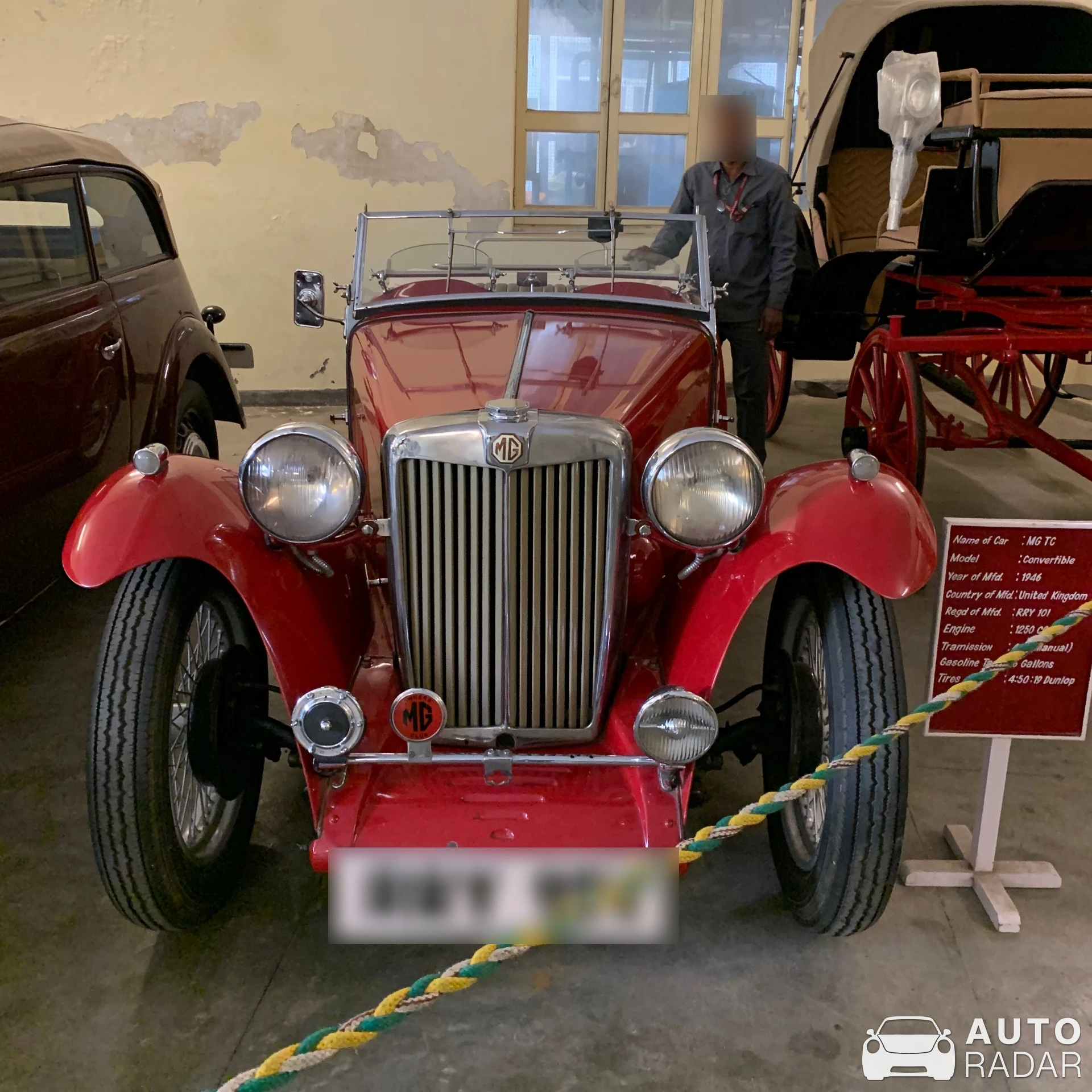 MG TC spotted in Udaipur