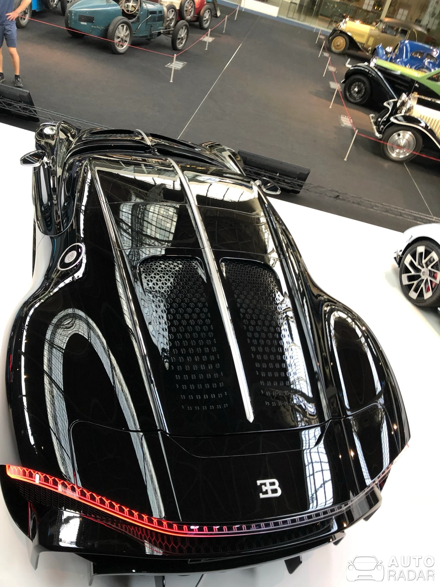 Bugatti La Voiture Noire spotted in Bruxelles
