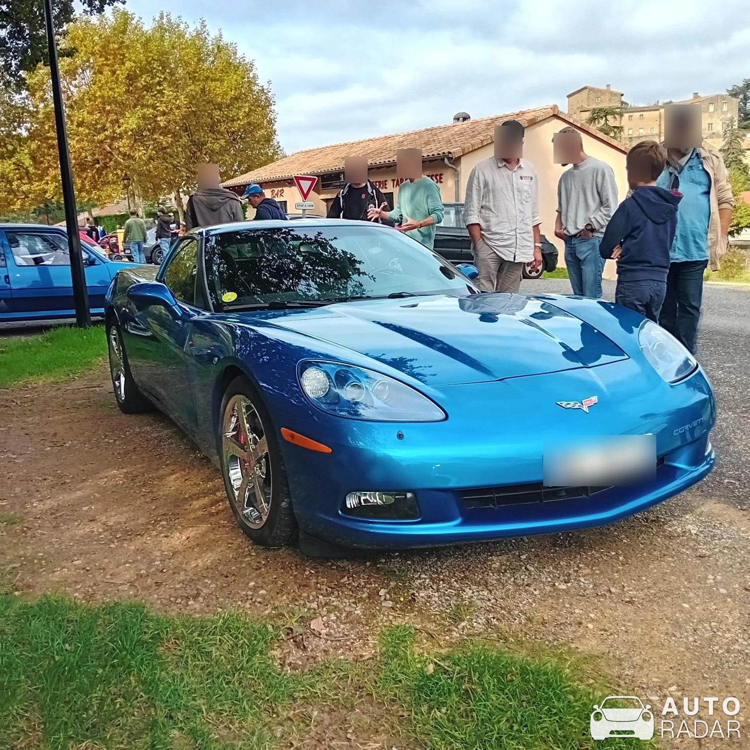 Chevrolet Corvette C6 spotted in Eurre, France
