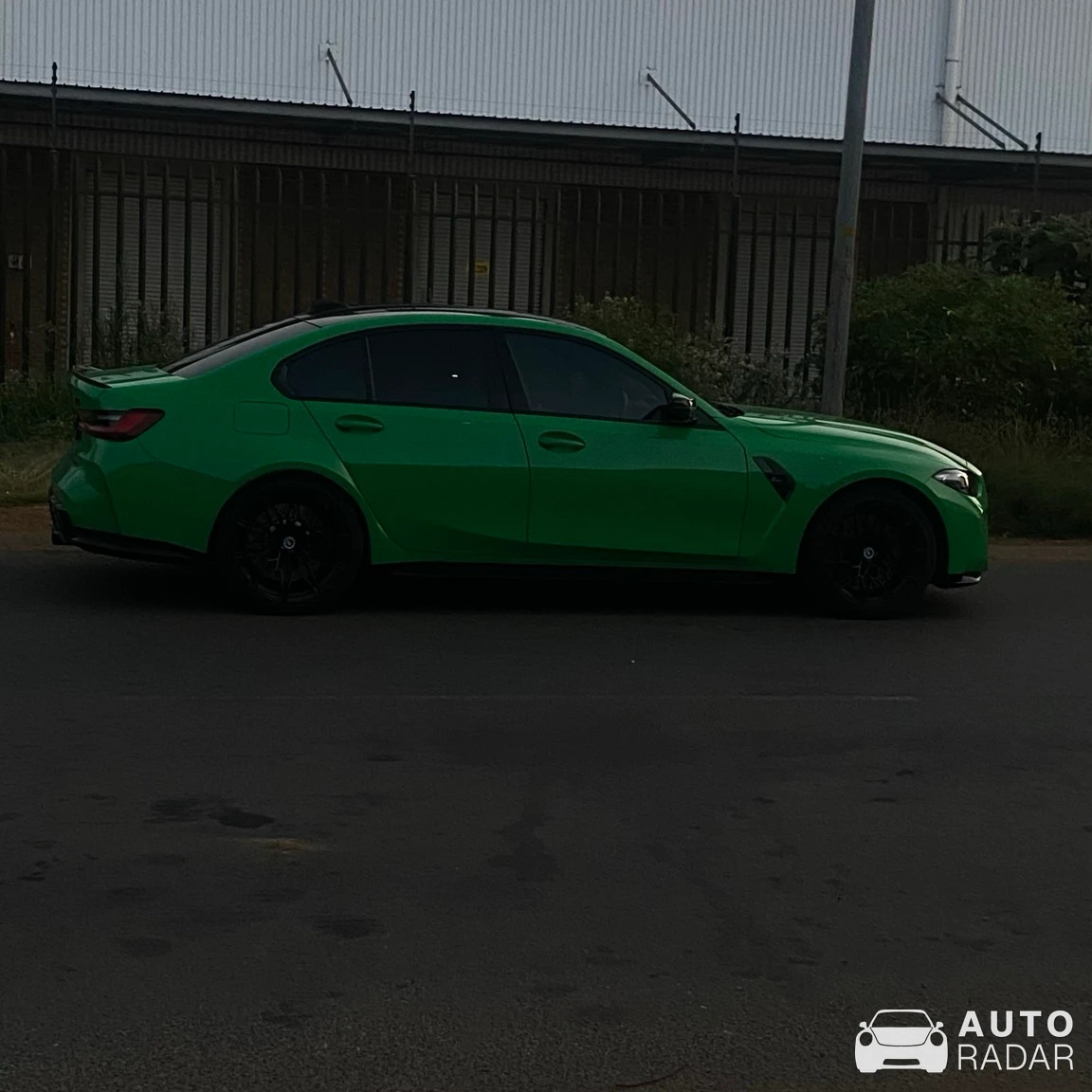 BMW M3 G80 Sedan Competition spotted in Johannesburg