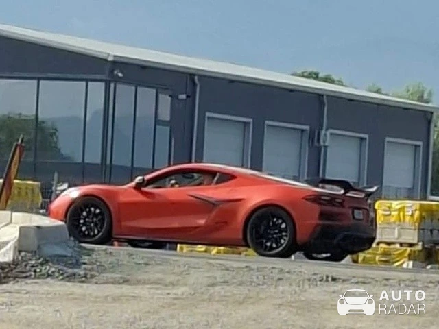 Chevrolet Corvette C8 Z06 spotted in Sibiu