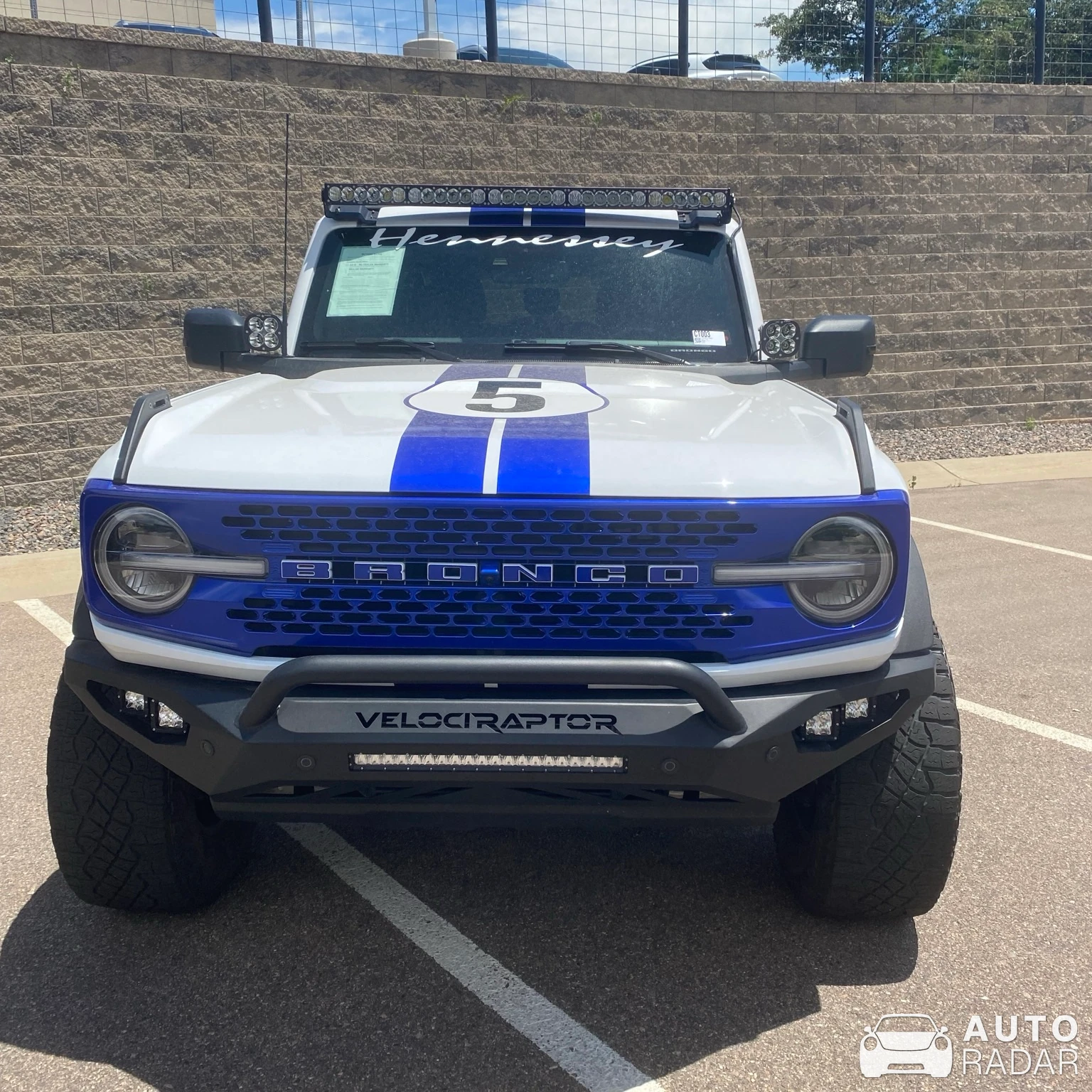 Ford Bronco Raptor Hennessey Velociraptor 400 spotted in Highlands Ranch, United States