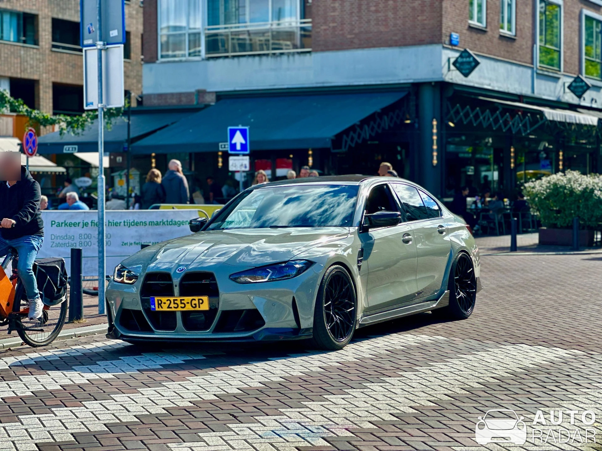 BMW M3 G80 Sedan Competition Vorsteiner spotted in Rotterdam