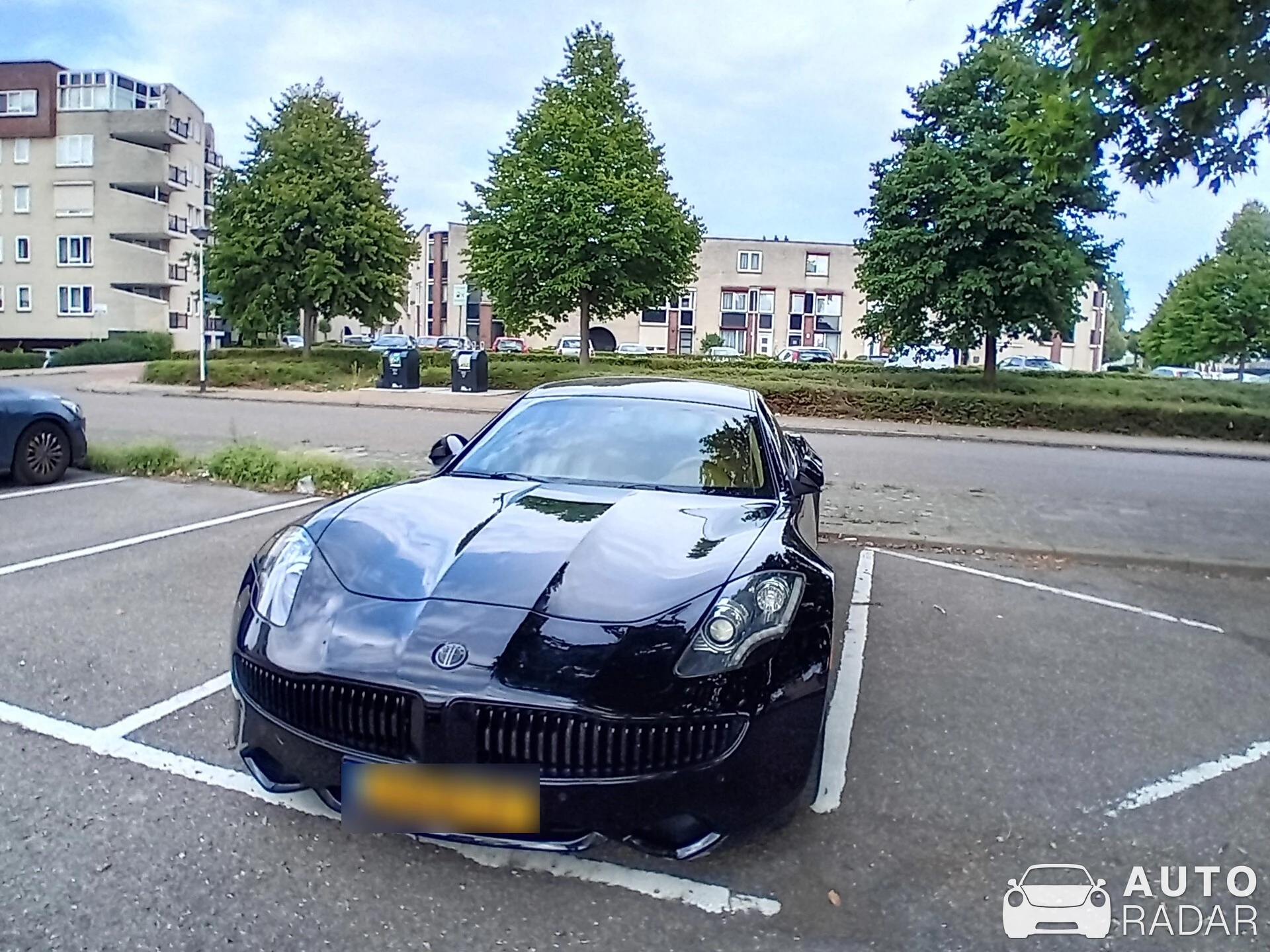 Fisker Karma CEC spotted in Kerkrade