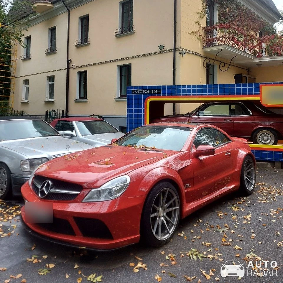 Mercedes-Benz SL 65 AMG Black Series spotted in Санкт-Петербург, Россия