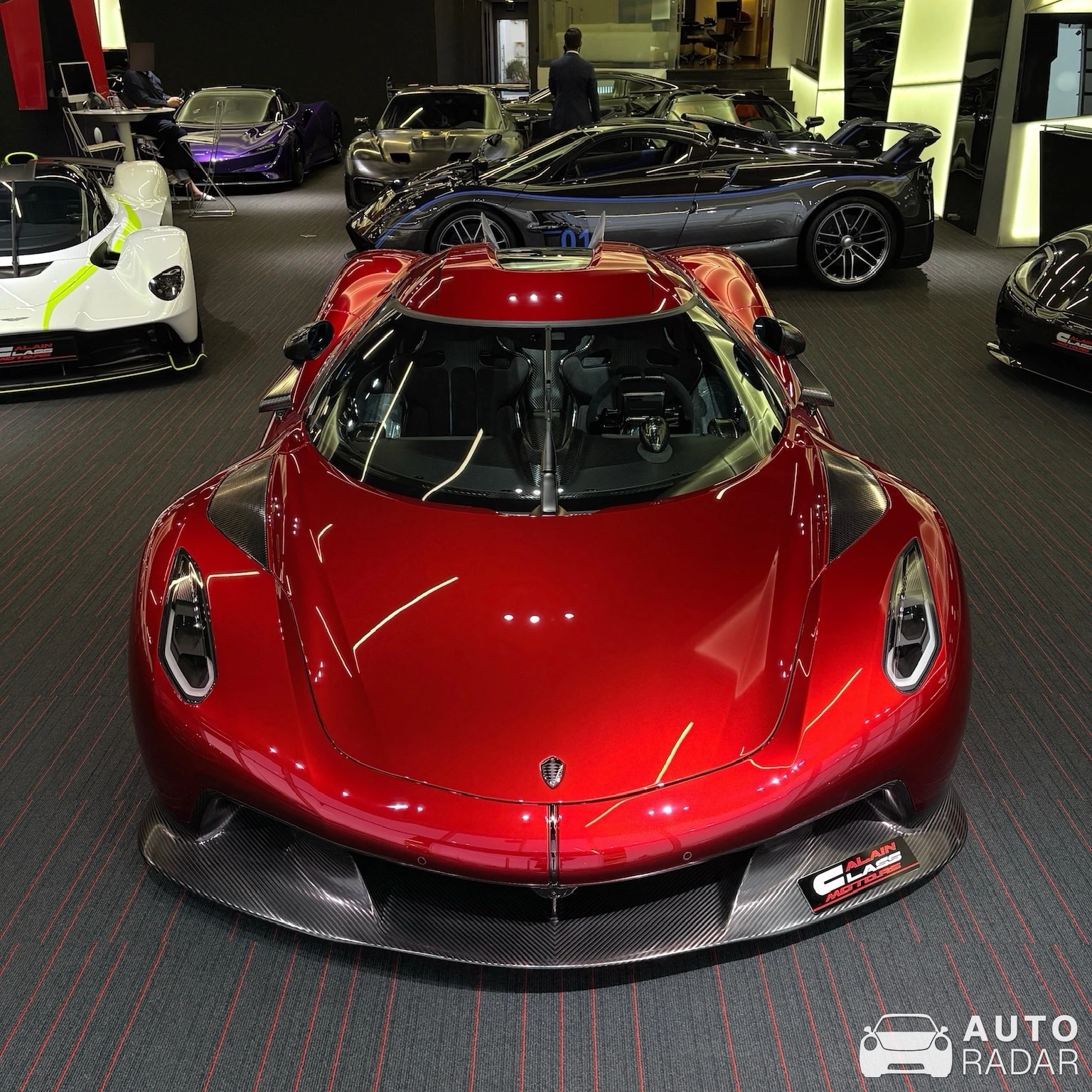 Koenigsegg Jesko Absolut spotted in Dubai, United Arab Emirates