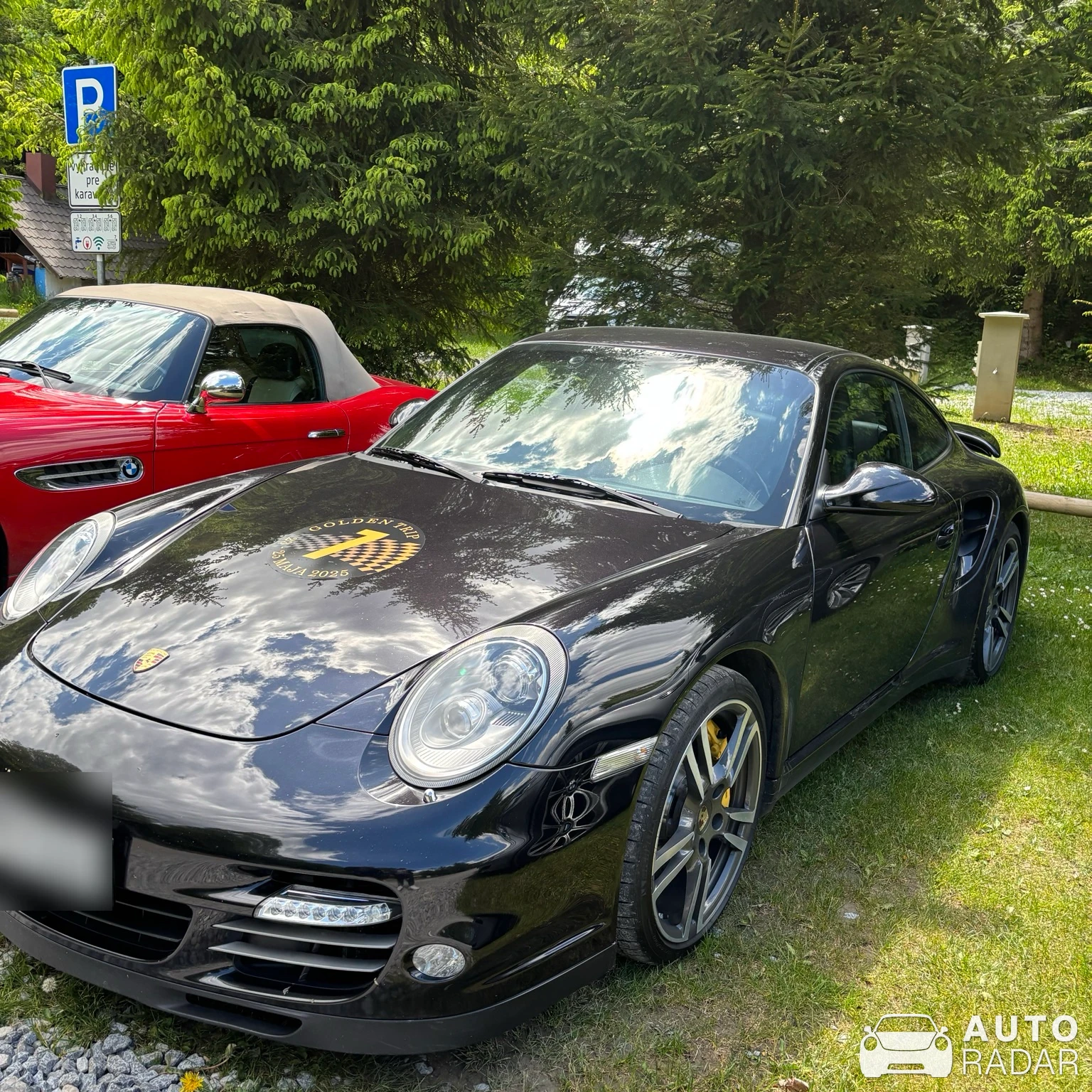 Porsche 997 Turbo spotted in Terchová, Slovensko
