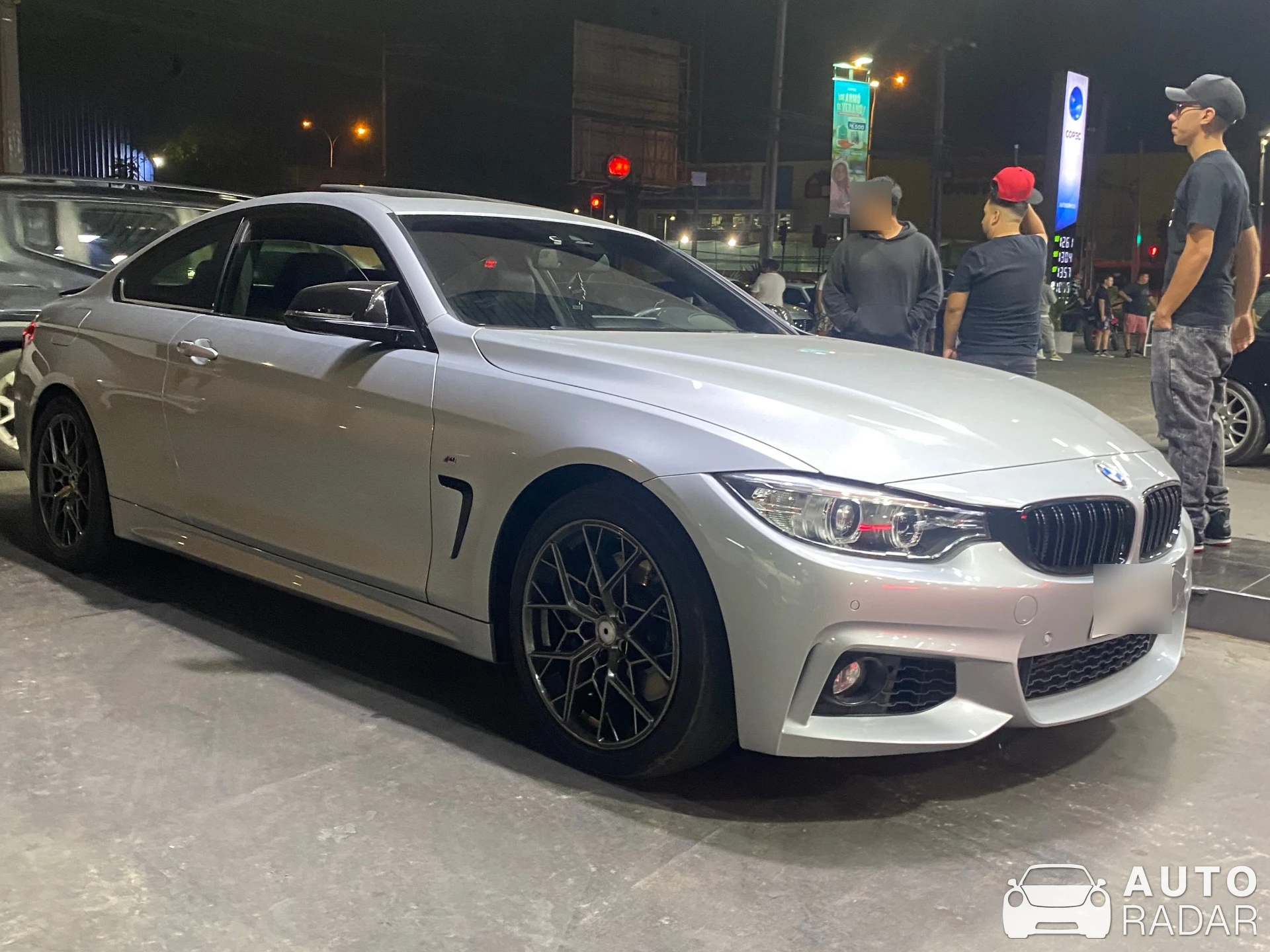 BMW 4 Series F32 Coupé spotted in Santiago, Chile