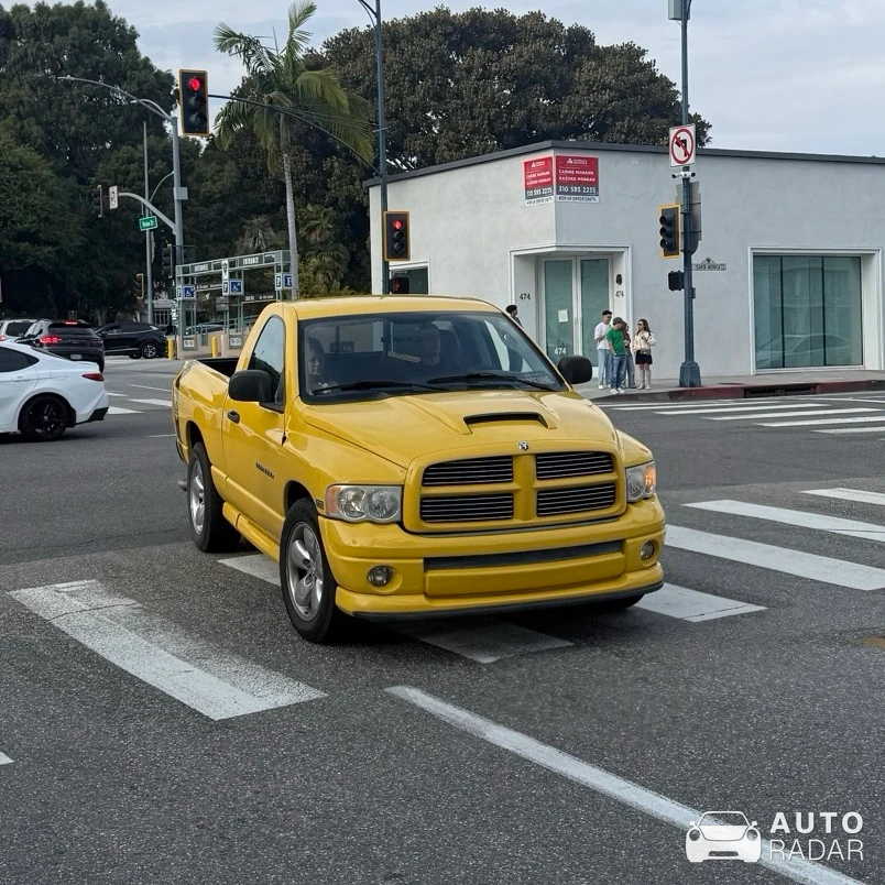 Dodge RAM Rumble Bee spotted in Beverly Hills