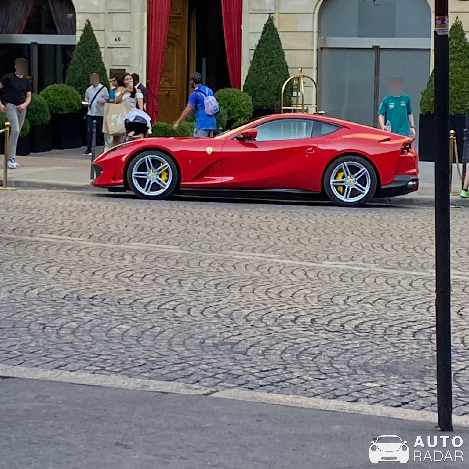 Ferrari 812 Superfast spotted in Paris, France