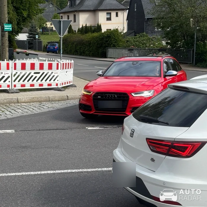 Audi S6 Avant C7 spotted in Zwönitz