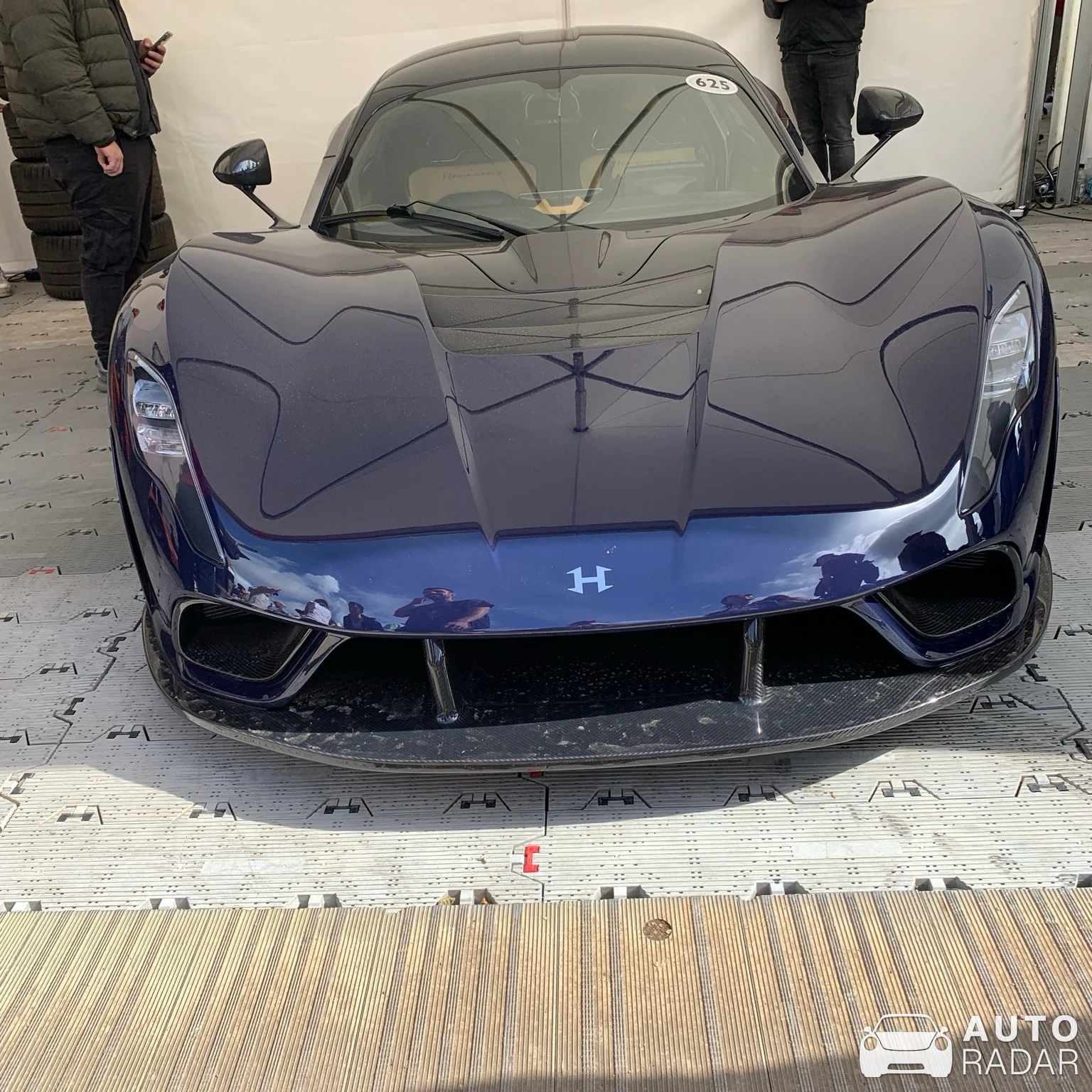 Hennessey Venom F5 spotted in Chichester