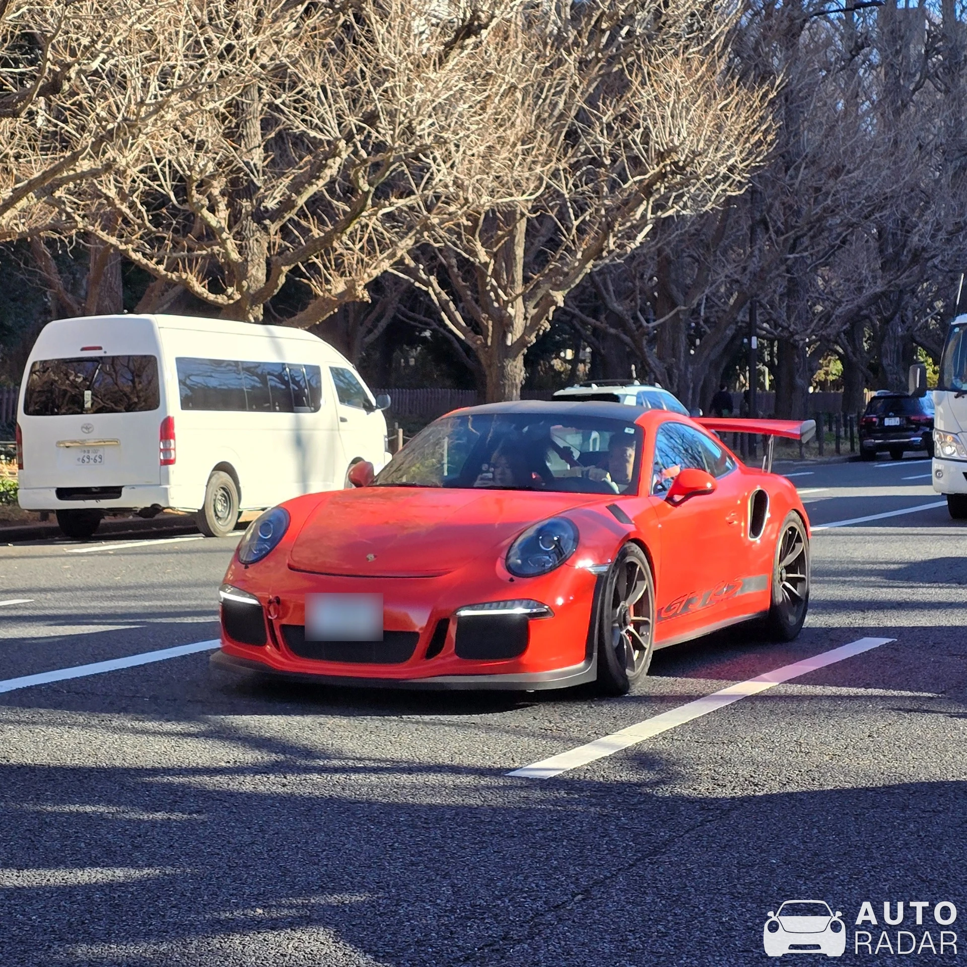 Porsche 991 GT3 RS MkI spotted in Minato City, 일본