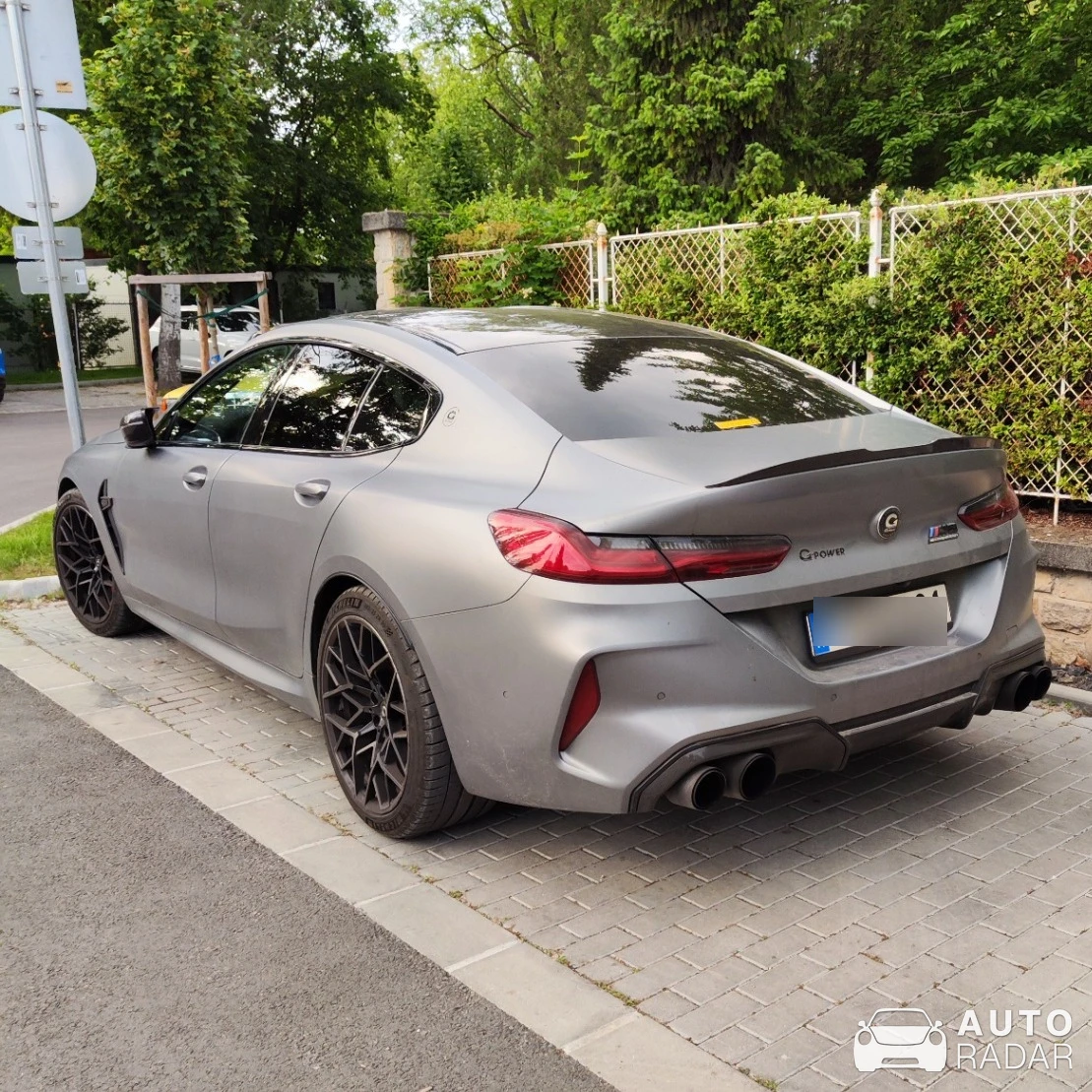 BMW G-Power M8 F93 Gran Coupé Competition spotted in Balatonfüred